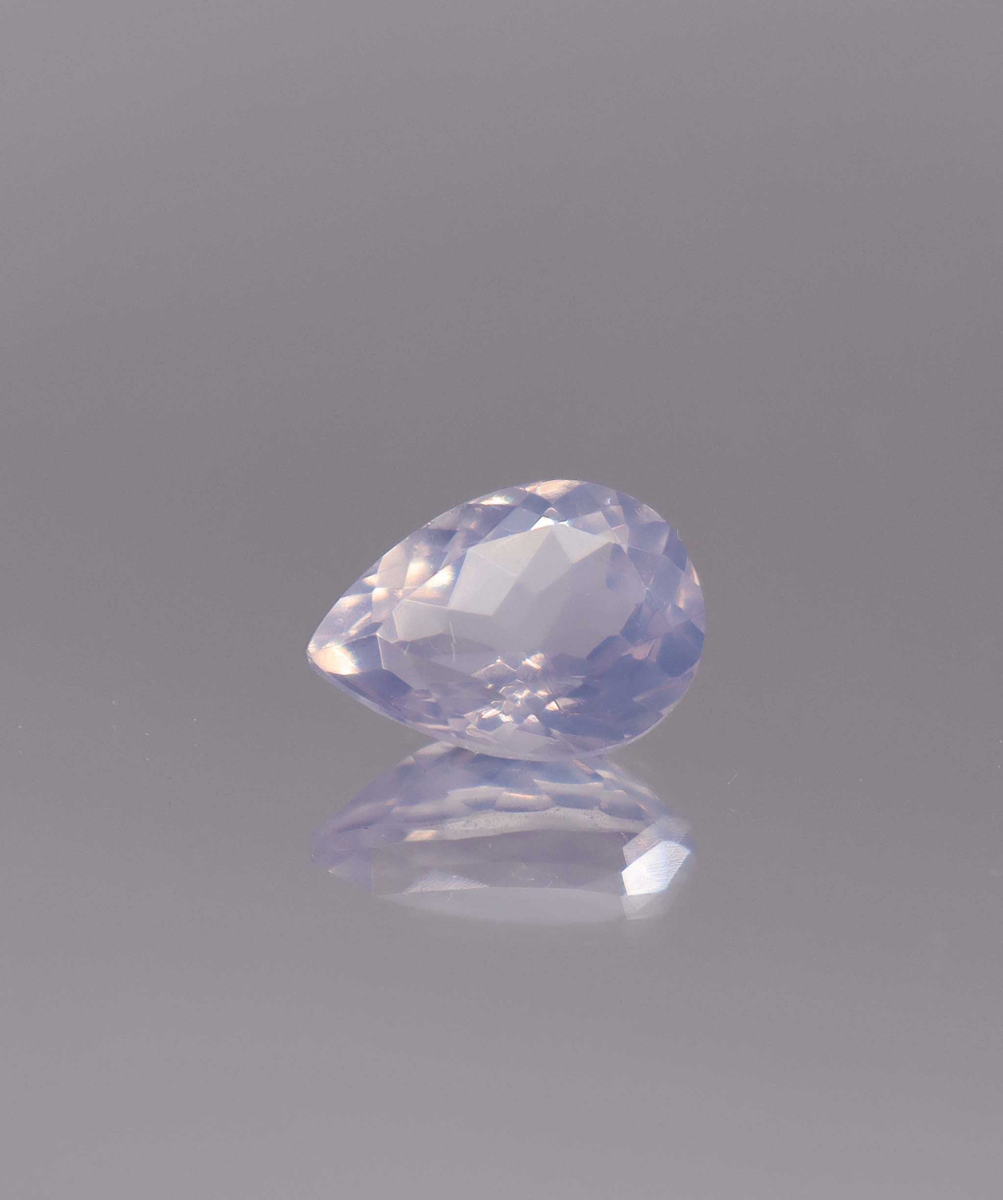 Luxury Promise 4.96ct Lavender Quartz Fantasy Pear DXBCS3270