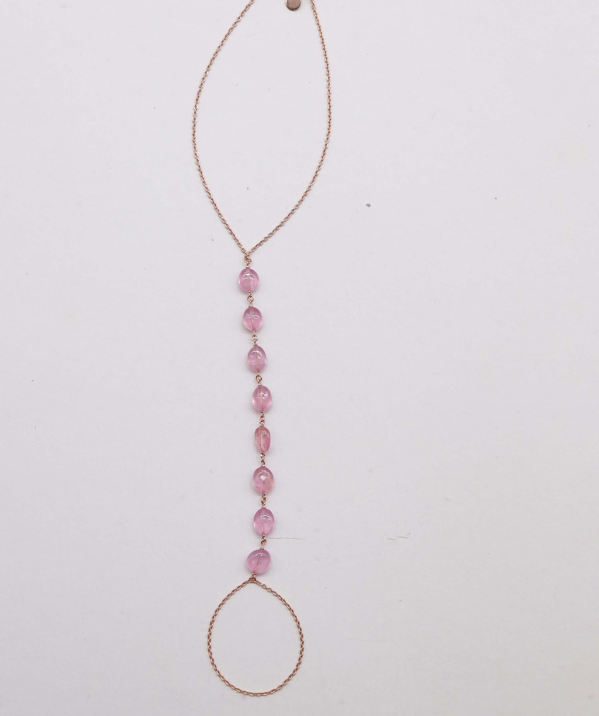 Luxury Promise 8.88ct SPINAL LONG BEADS (AFRICAN-NH) BRACELET B3454