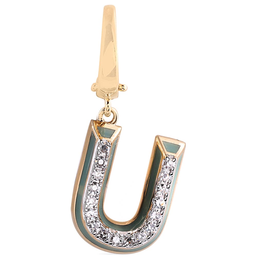 Luxury Promise Ceramic Alphabet charm RDCH0031GG-U RDCH0031GG-U