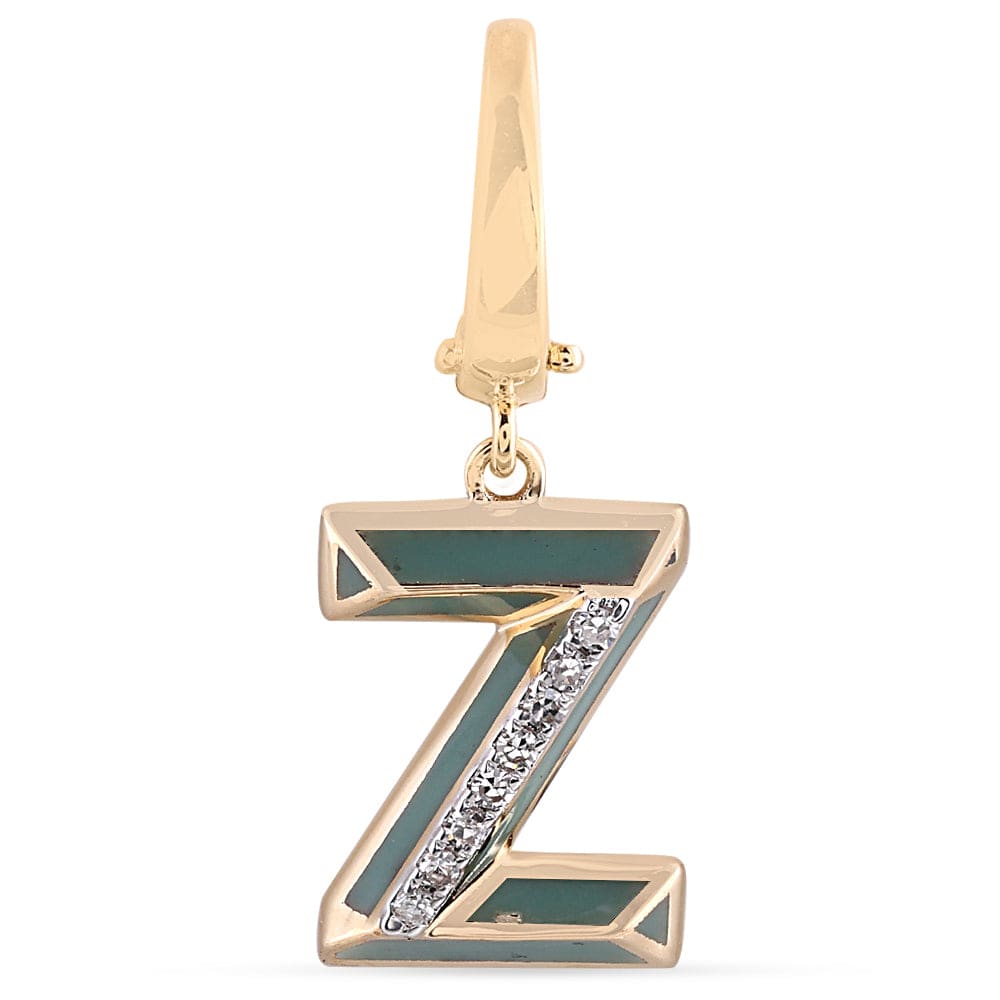 Luxury Promise Ceramic Alphabet charm RDCH0031GG-Z RDCH0031GG-Z