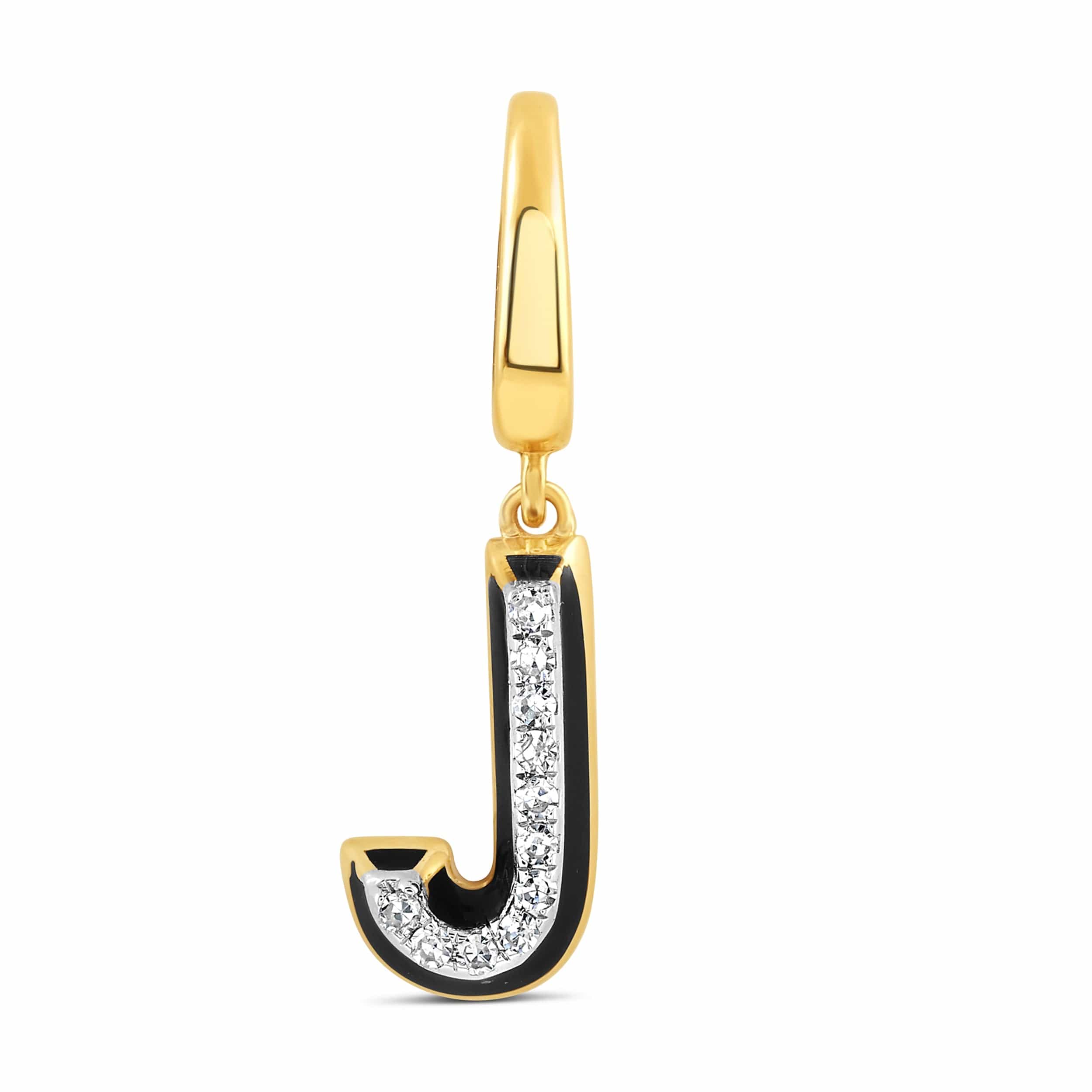 Luxury Promise Ceramic Alphabet charm RDCH0031PB-J RDCH0031PB-J