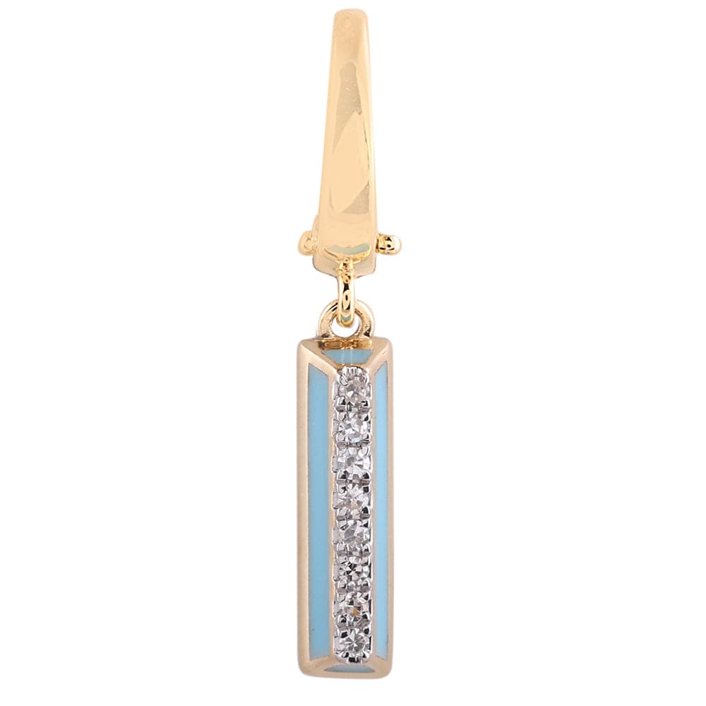 Luxury Promise Ceramic Alphabet charm RDCH0031RB-I RDCH0031RB-I