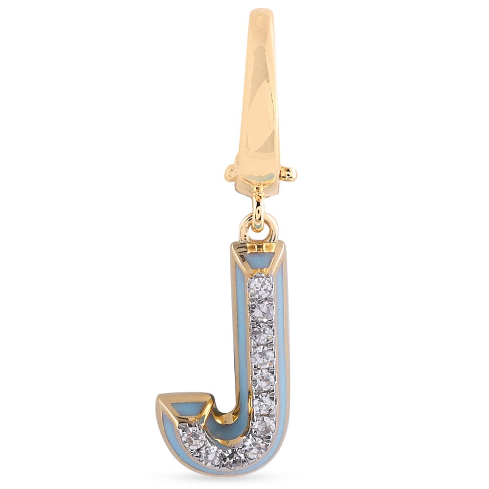 Luxury Promise Ceramic Alphabet charm RDCH0031RB-J RDCH0031RB-J