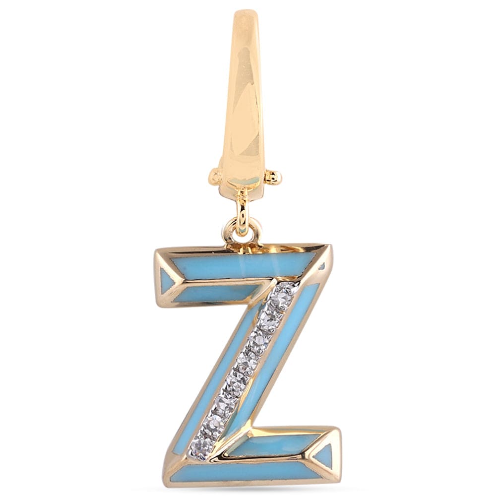 Luxury Promise Ceramic Alphabet charm RDCH0031RB-Z RDCH0031RB-Z