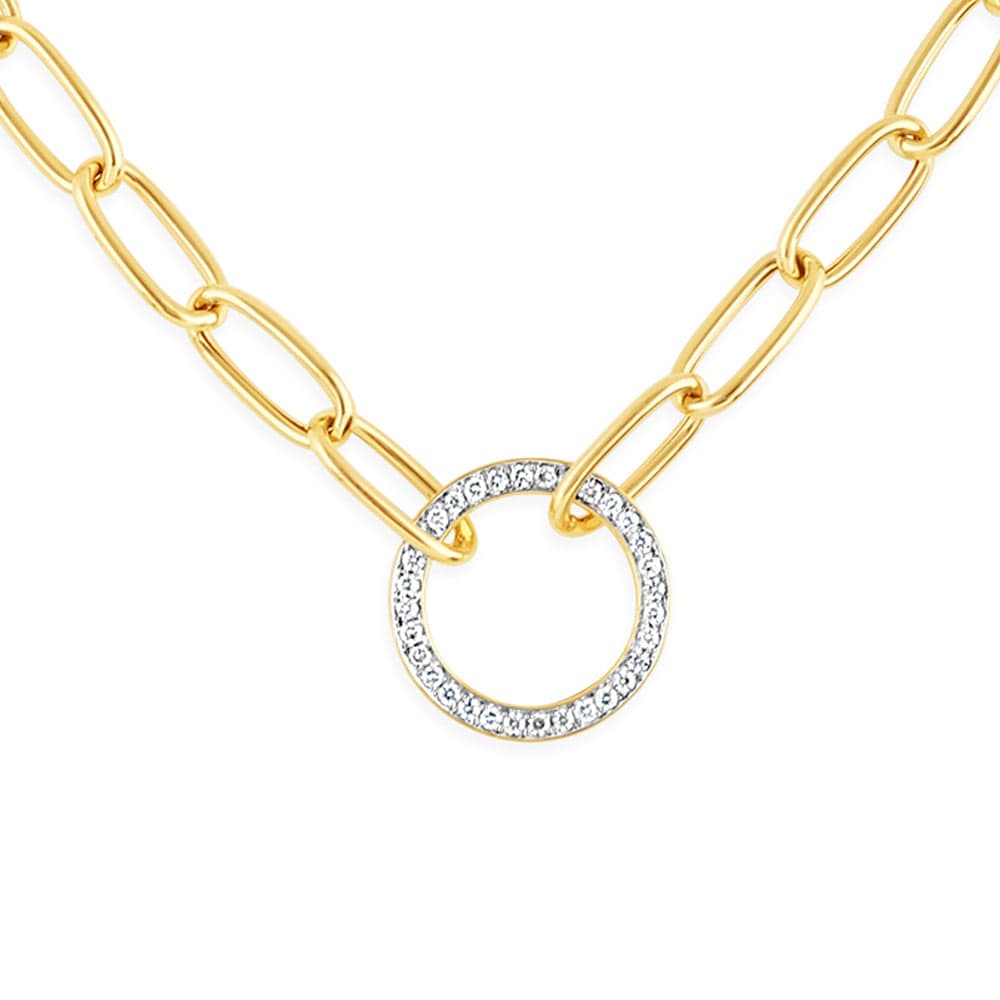 Luxury Promise Circle neckalce RDN00003 RDN00003