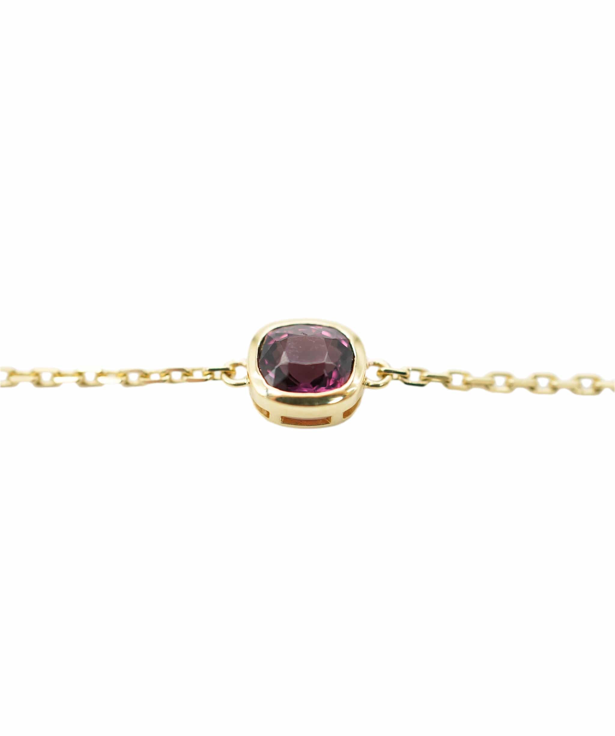 Luxury Promise DEEP PURPLE SPINEL FLOATING BRACELET 33634 - AJC0743