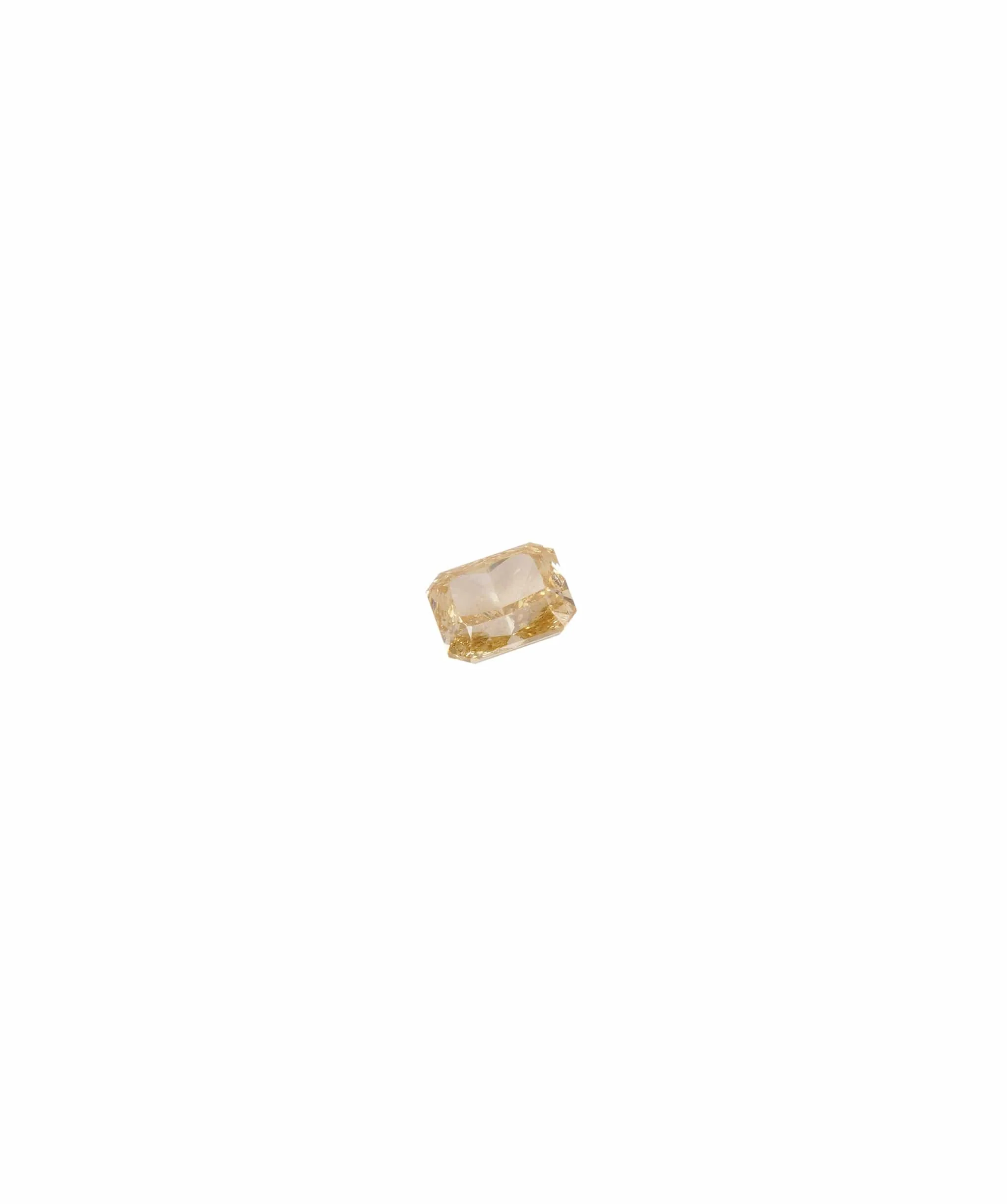 Luxury Promise Fancy Yellow 0.32crt Cushion Diamond ANC1327