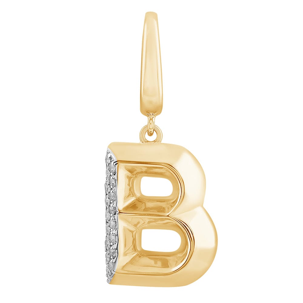 Luxury Promise Gold Alphabet charm RDCH006-B RDCH006-B