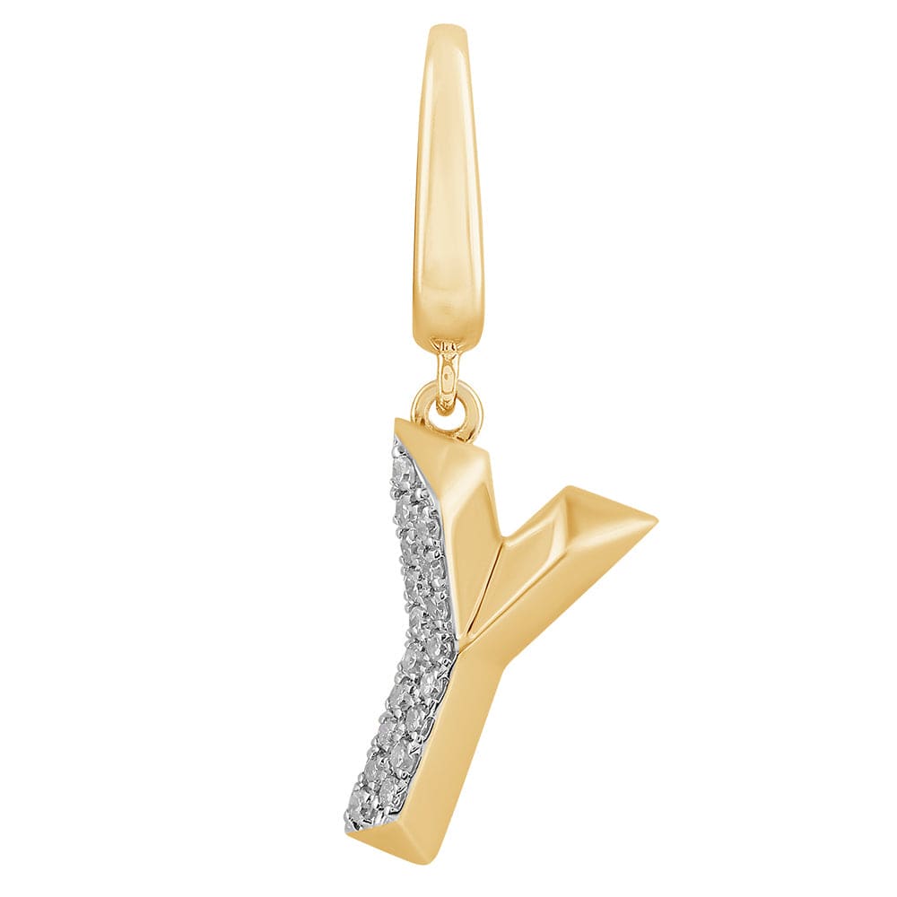 Luxury Promise Gold Alphabet charm RDCH006-Y RDCH006-Y