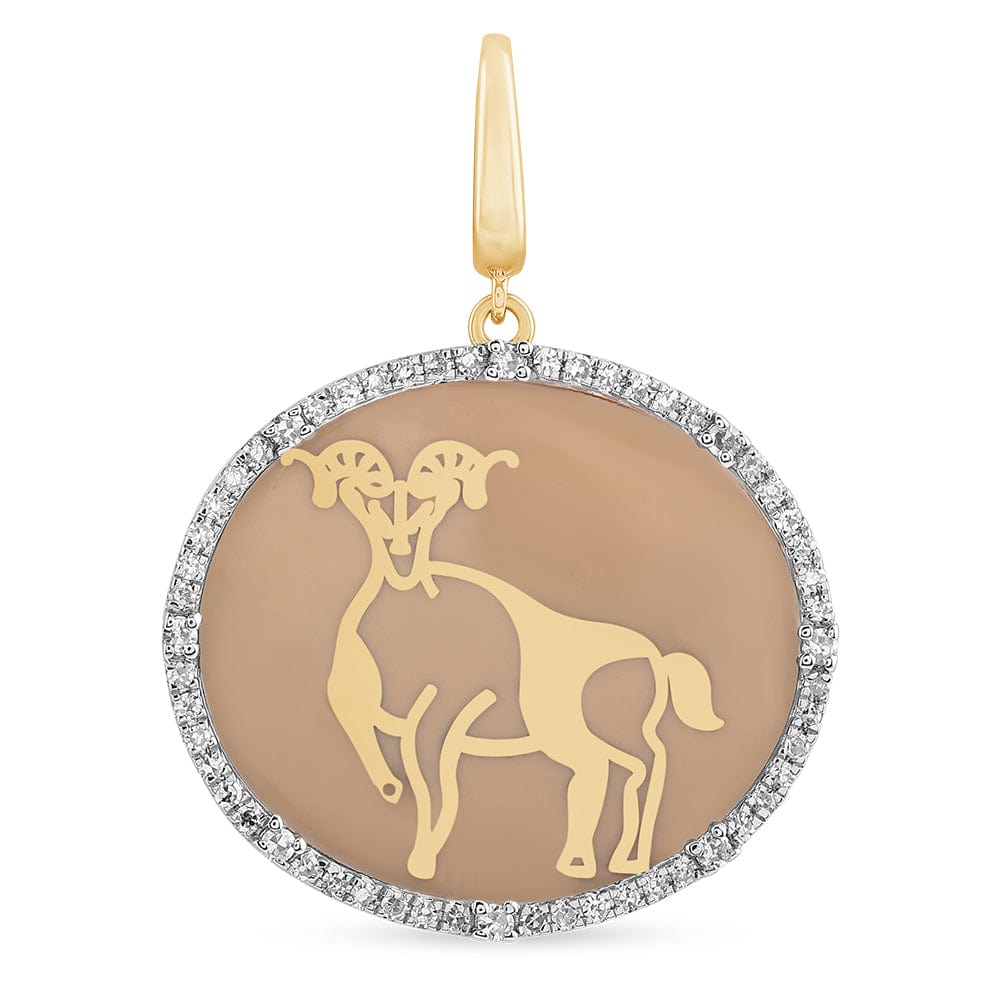 Luxury Promise Oval charm RDCH0037SS Aries RDCH0037SS