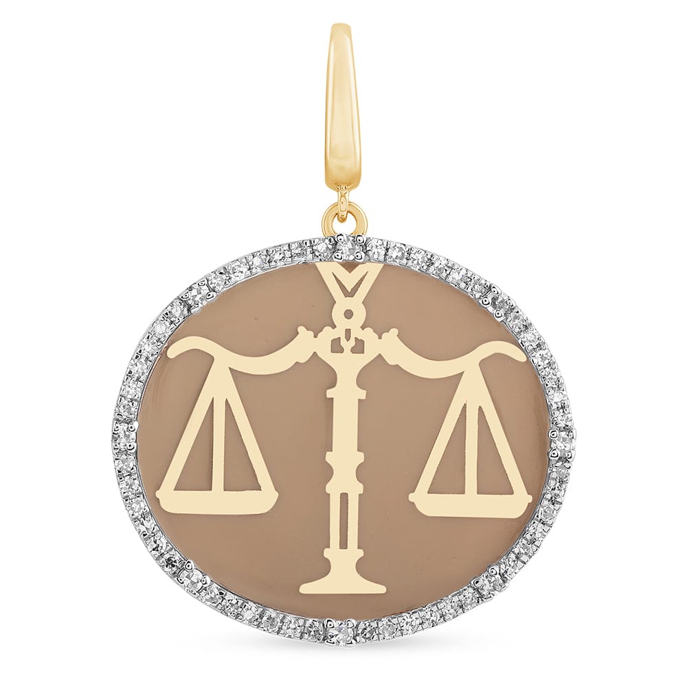 Luxury Promise Oval charm RDCH0042SS Libra RDCH0042SS