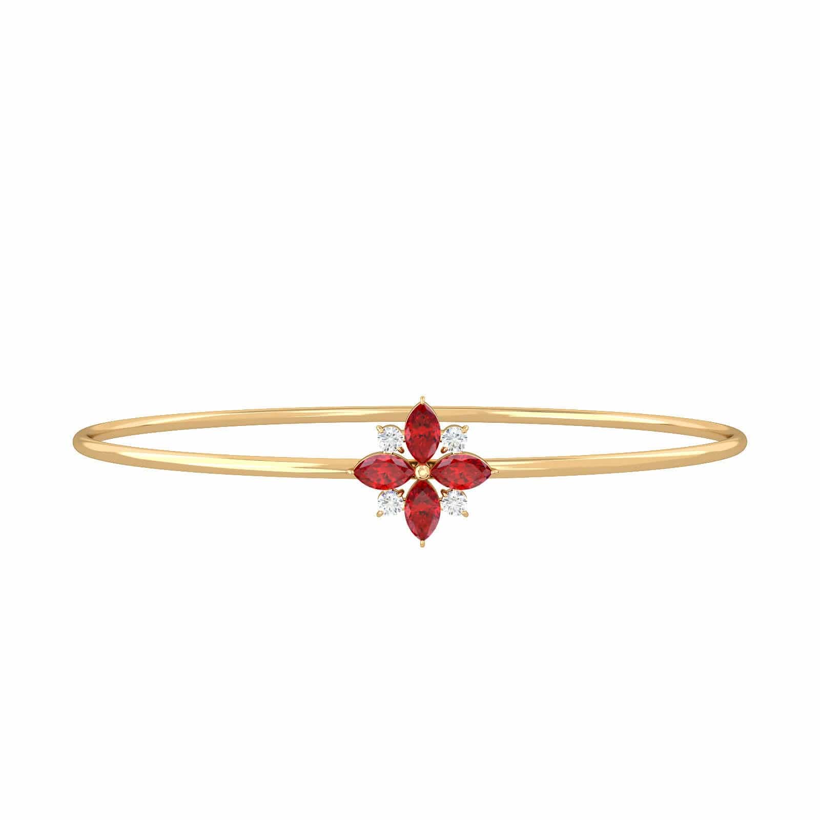 Luxury Promise Winter Love Bangle YG 15 ASL10387