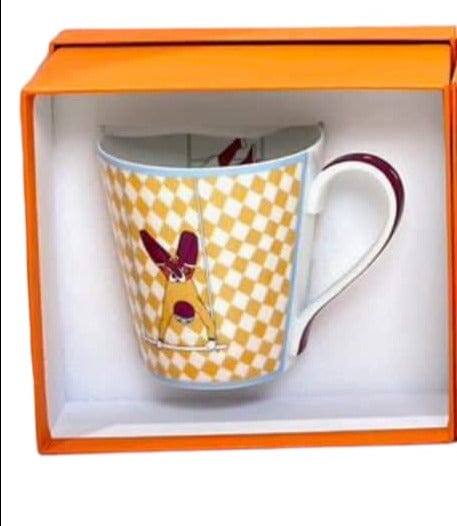 Luxury Promise Hermes Kids mug - Upside down Check