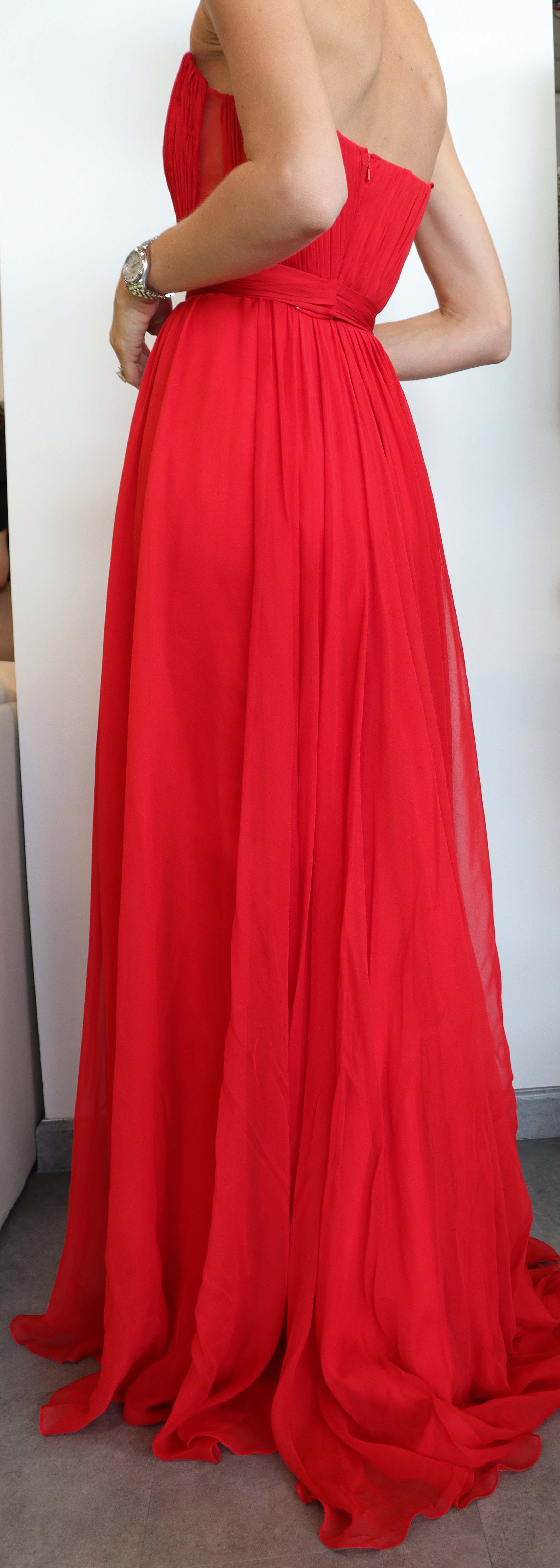 Luxury Promise Botsi Red Dress RJC4277