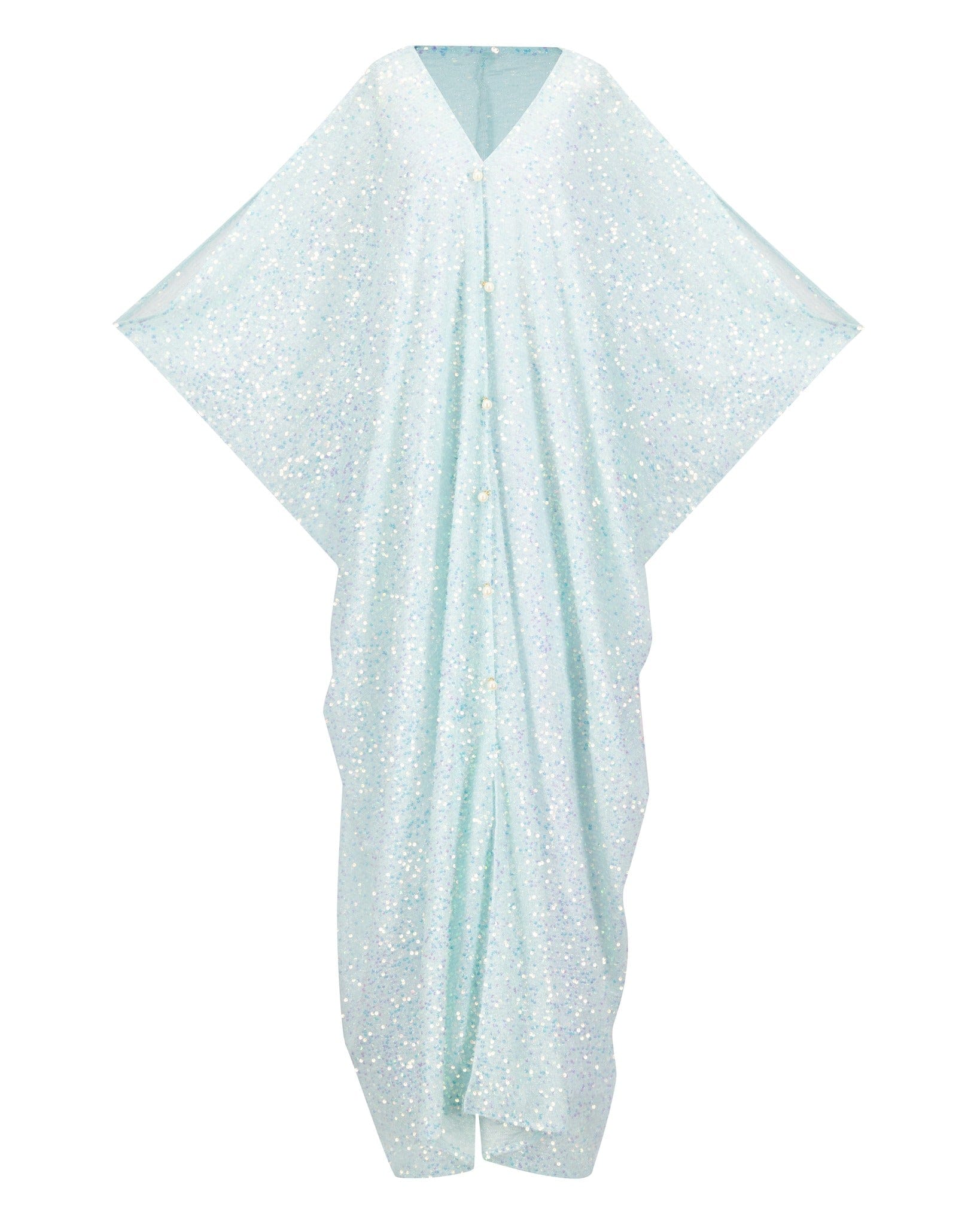 Luxury Promise Empress Kaftan full sequin comes with white slip dress RJC3673