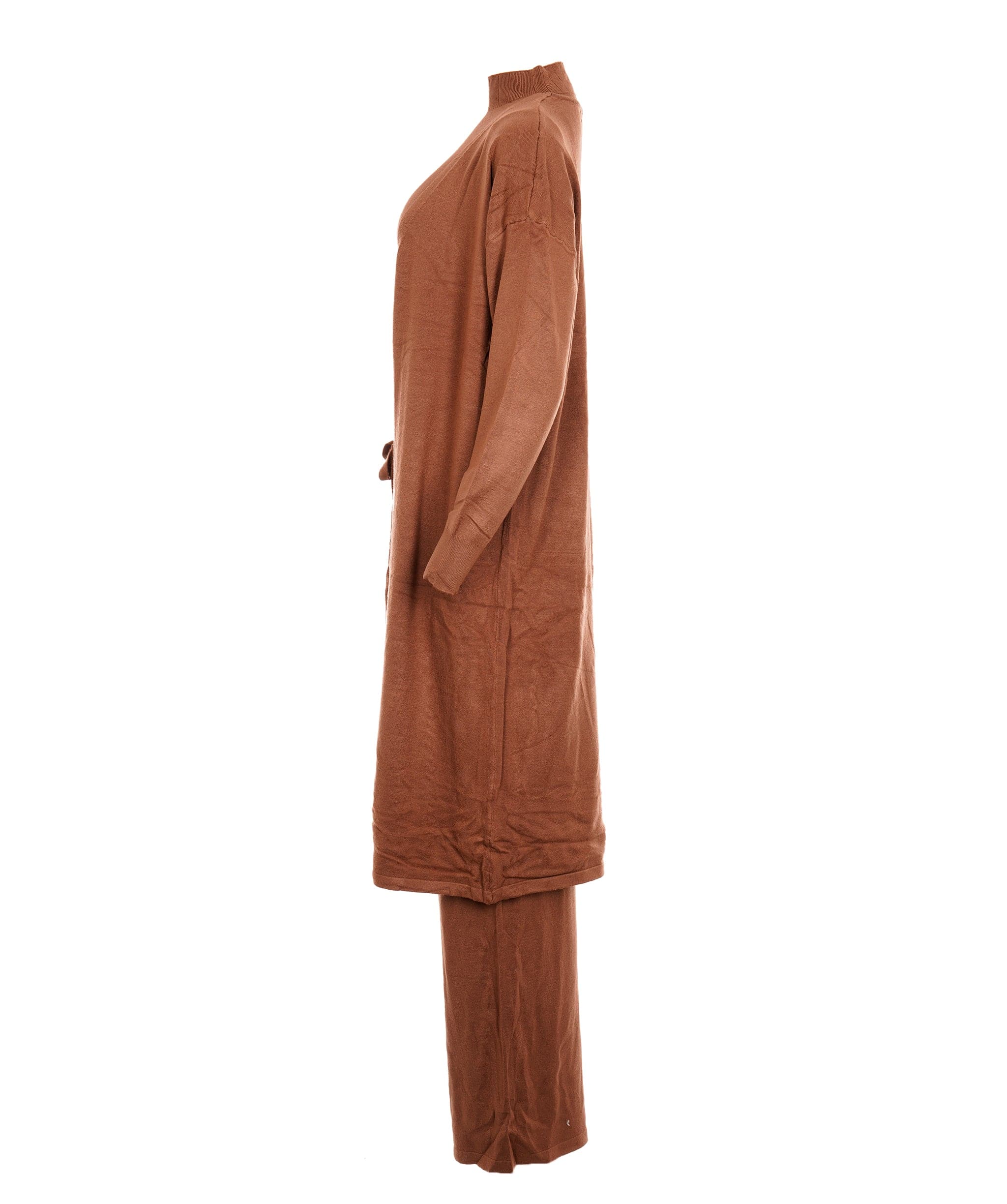 Luxury Promise Tia 3 Piece Brown Set XL Loungewear Set  DBXL0104