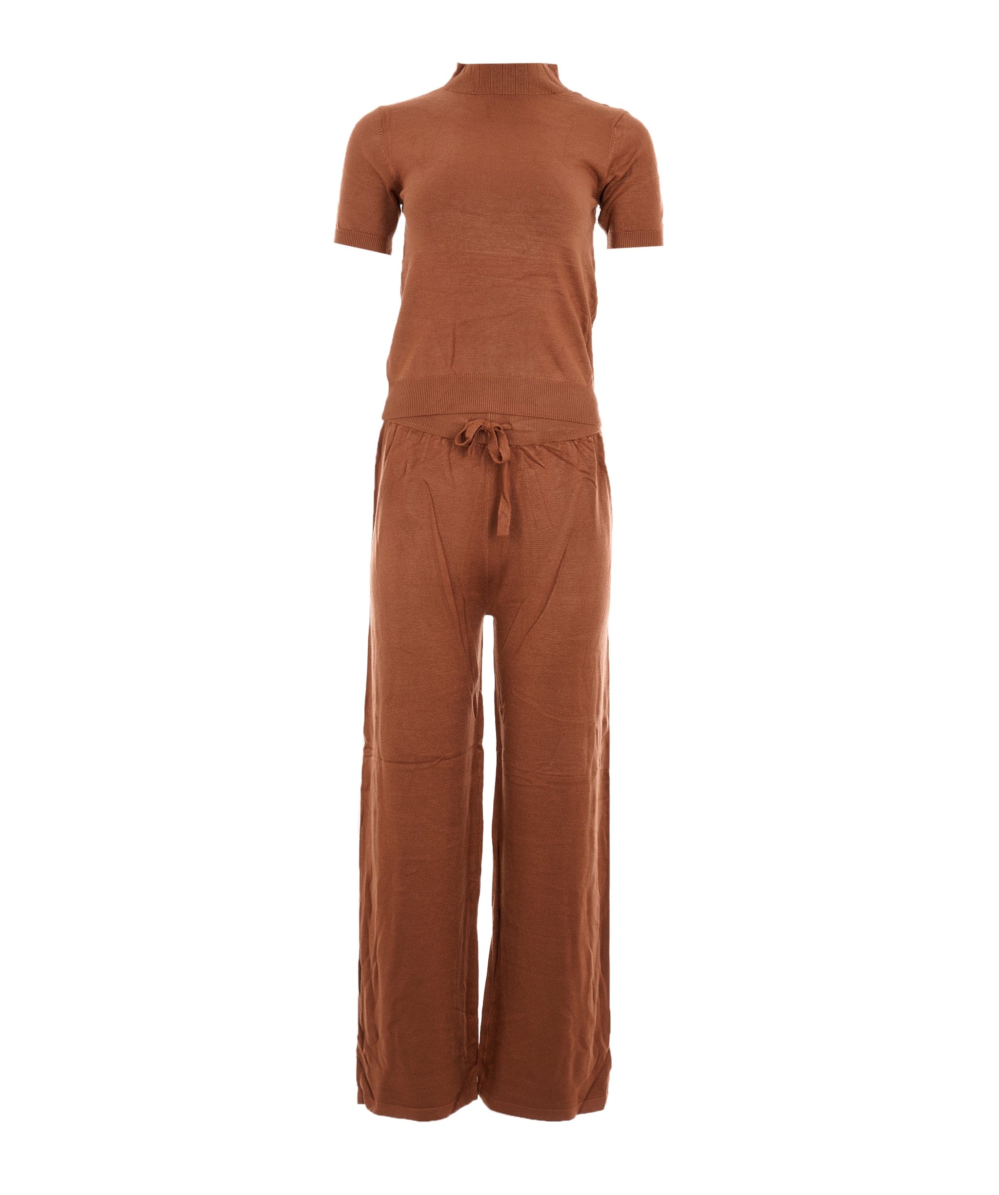 Luxury Promise Tia 3 Piece Brown Set XL Loungewear Set  DBXL0104