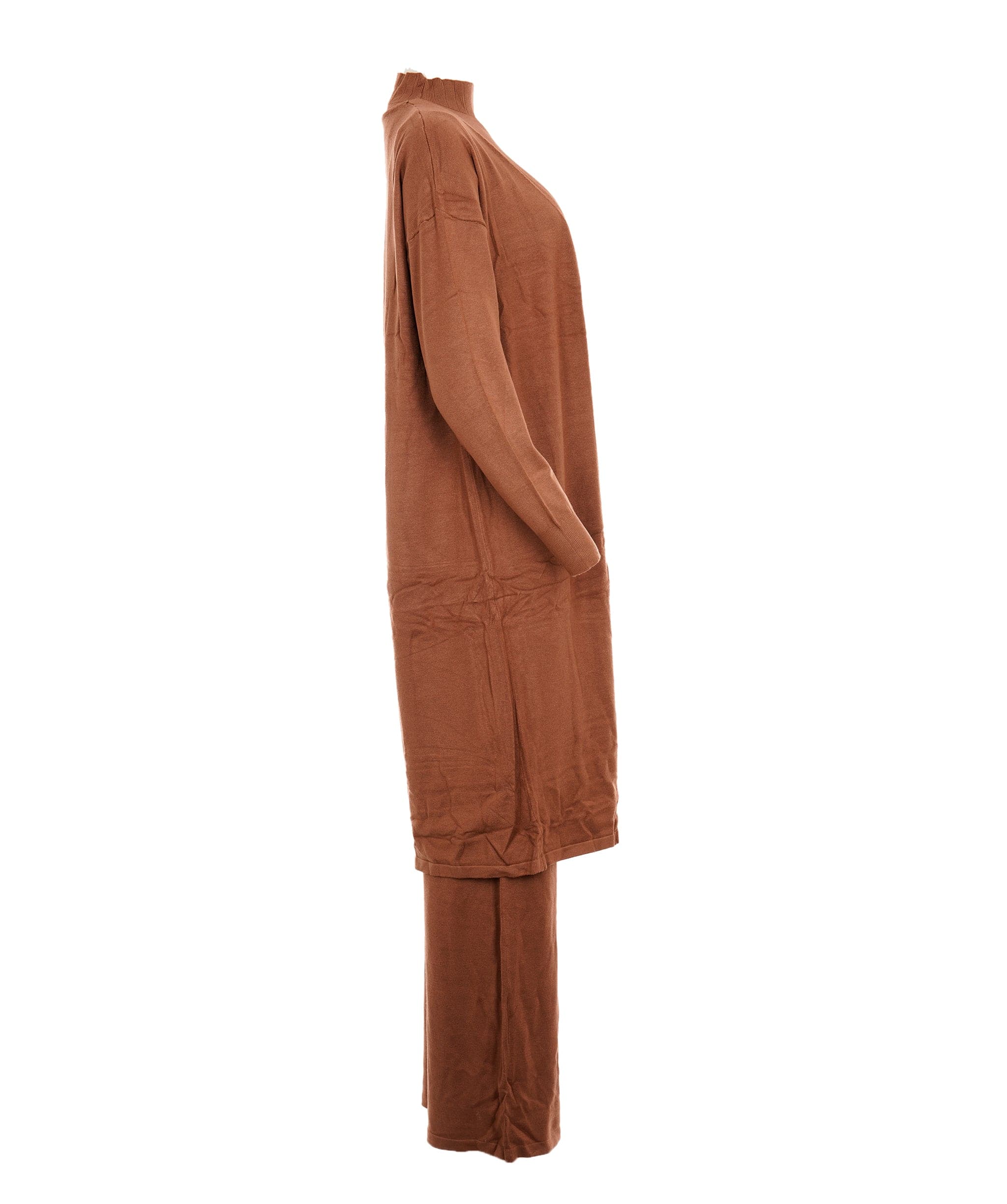 Luxury Promise Tia 3 Piece Brown Set XL Loungewear Set DBXL0104