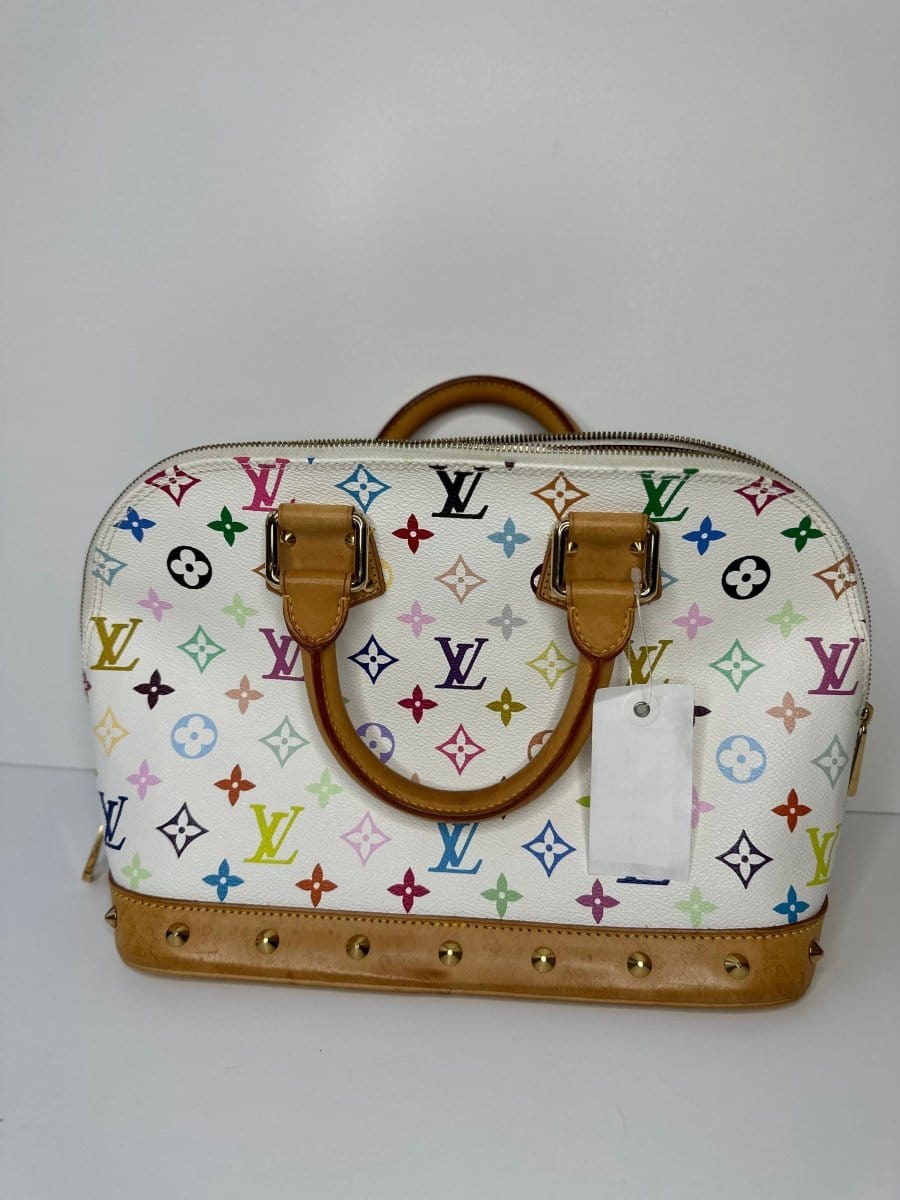 79120 LV Murakami Monogram White Alma see we