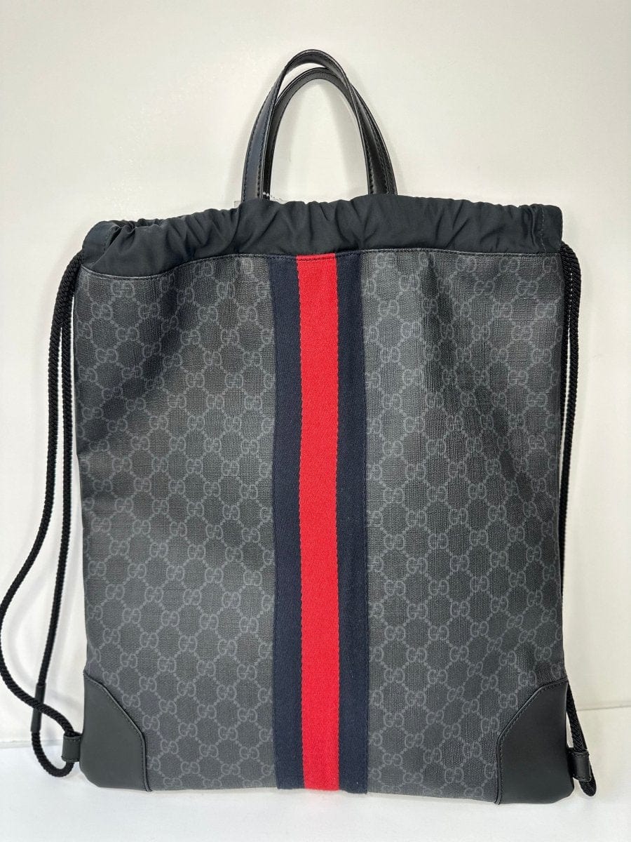 83130 Gucci GG Supreme Drawstr