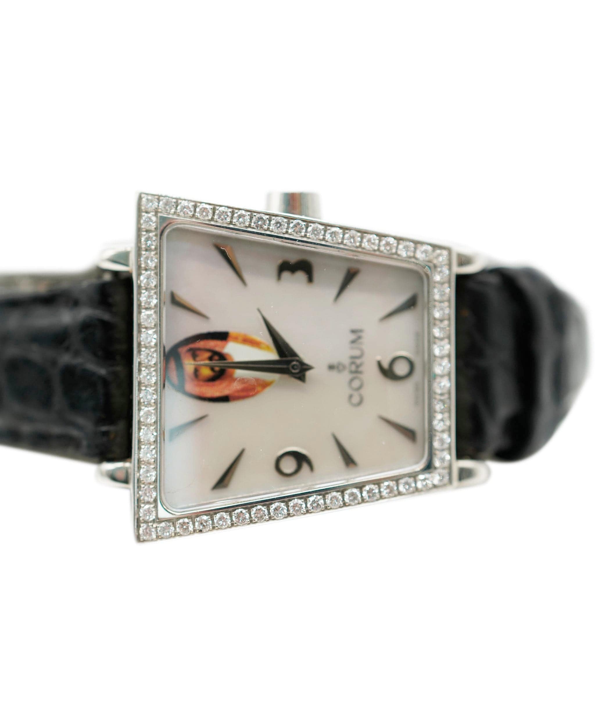 LuxuryPromise Corum Trapeze Diamond bezel, with King of Dubai Dial, Steel, WATCH ONLY AGC1492