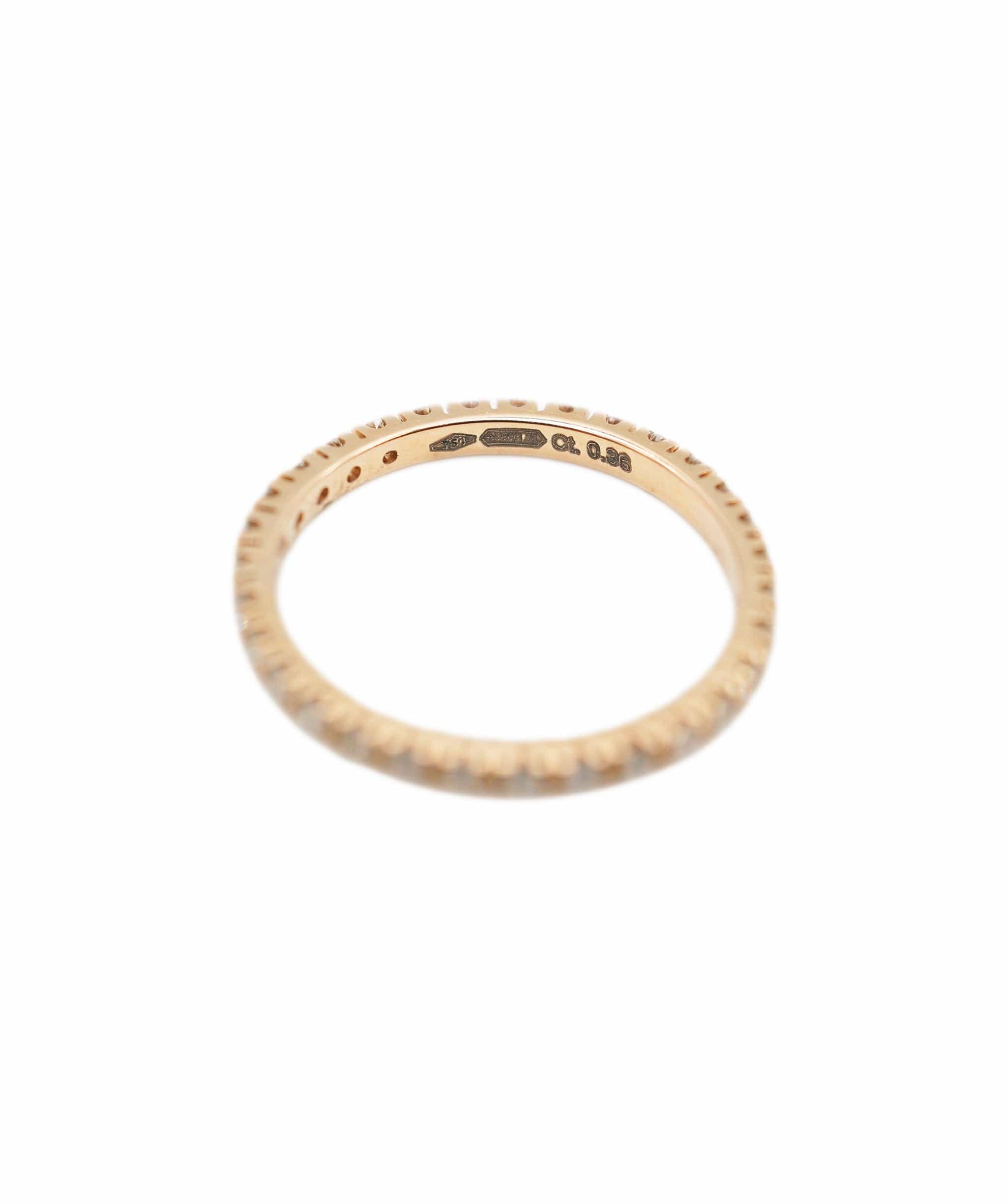 LuxuryPromise Micro diamond Eternity ring Rose Gold ASL7563