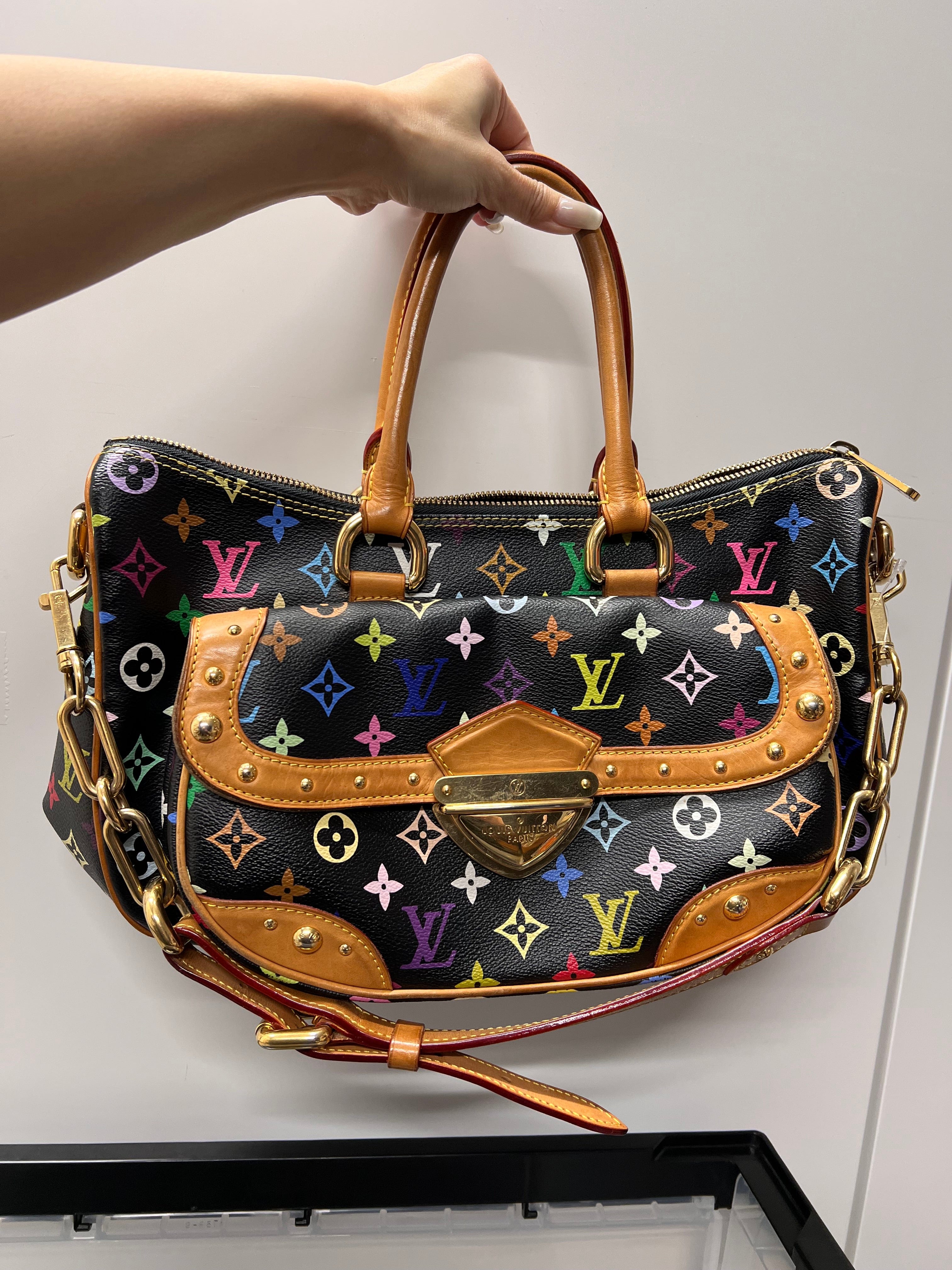 LuxuryPromise B1027MBSGT LOUIS VUITTON  Multicolor Rita Black M40126