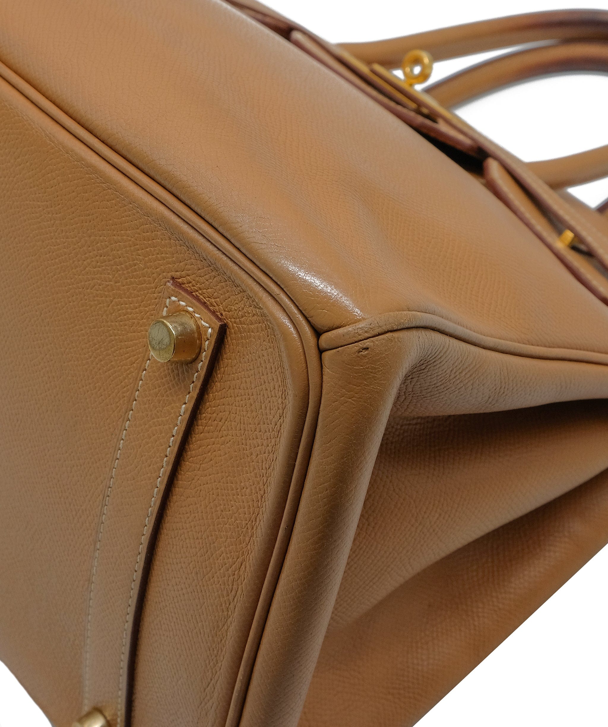 LuxuryPromise Hermes 35  Natural GHW Courchevel Leather RJC3026