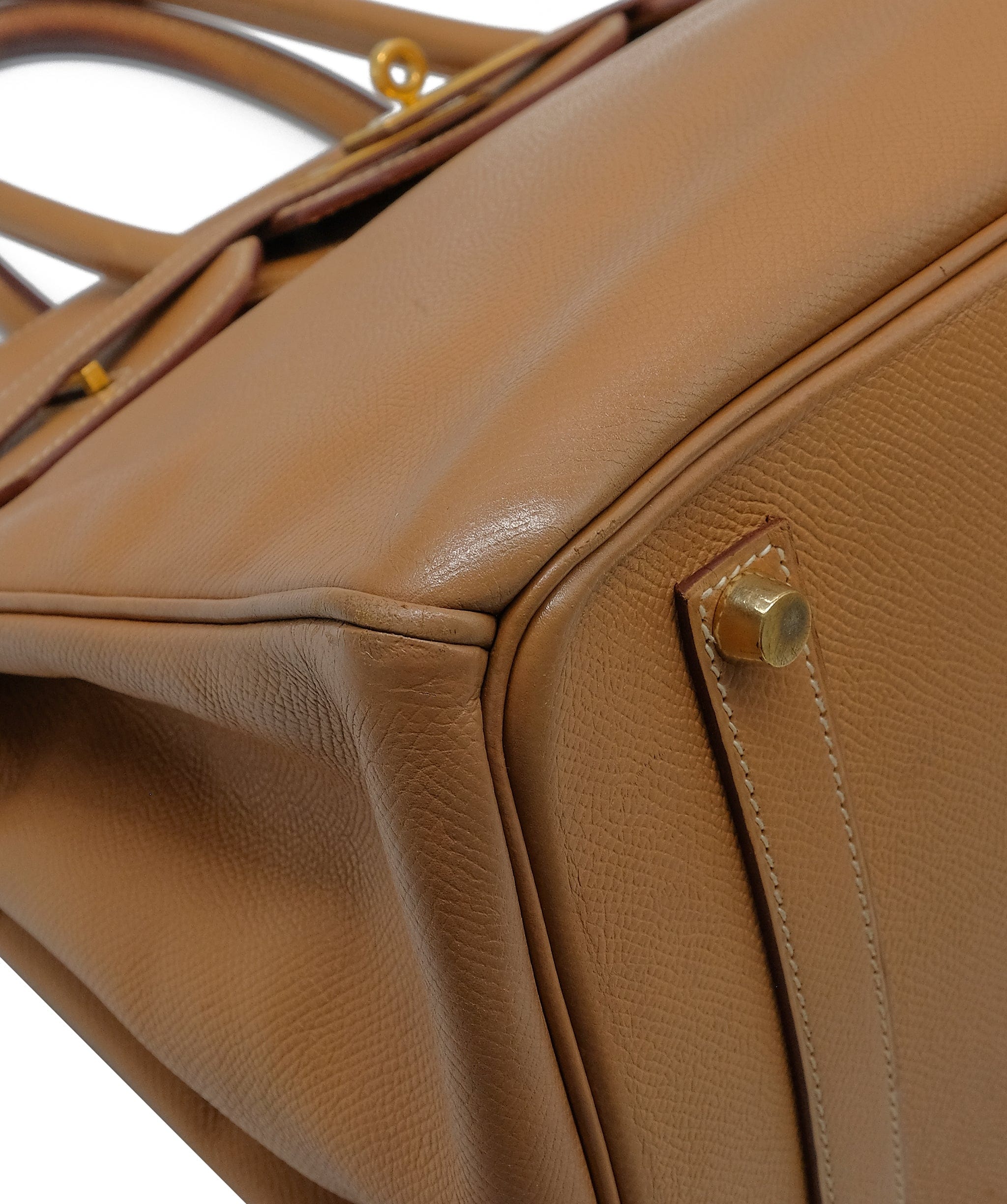 LuxuryPromise Hermes 35  Natural GHW Courchevel Leather RJC3026