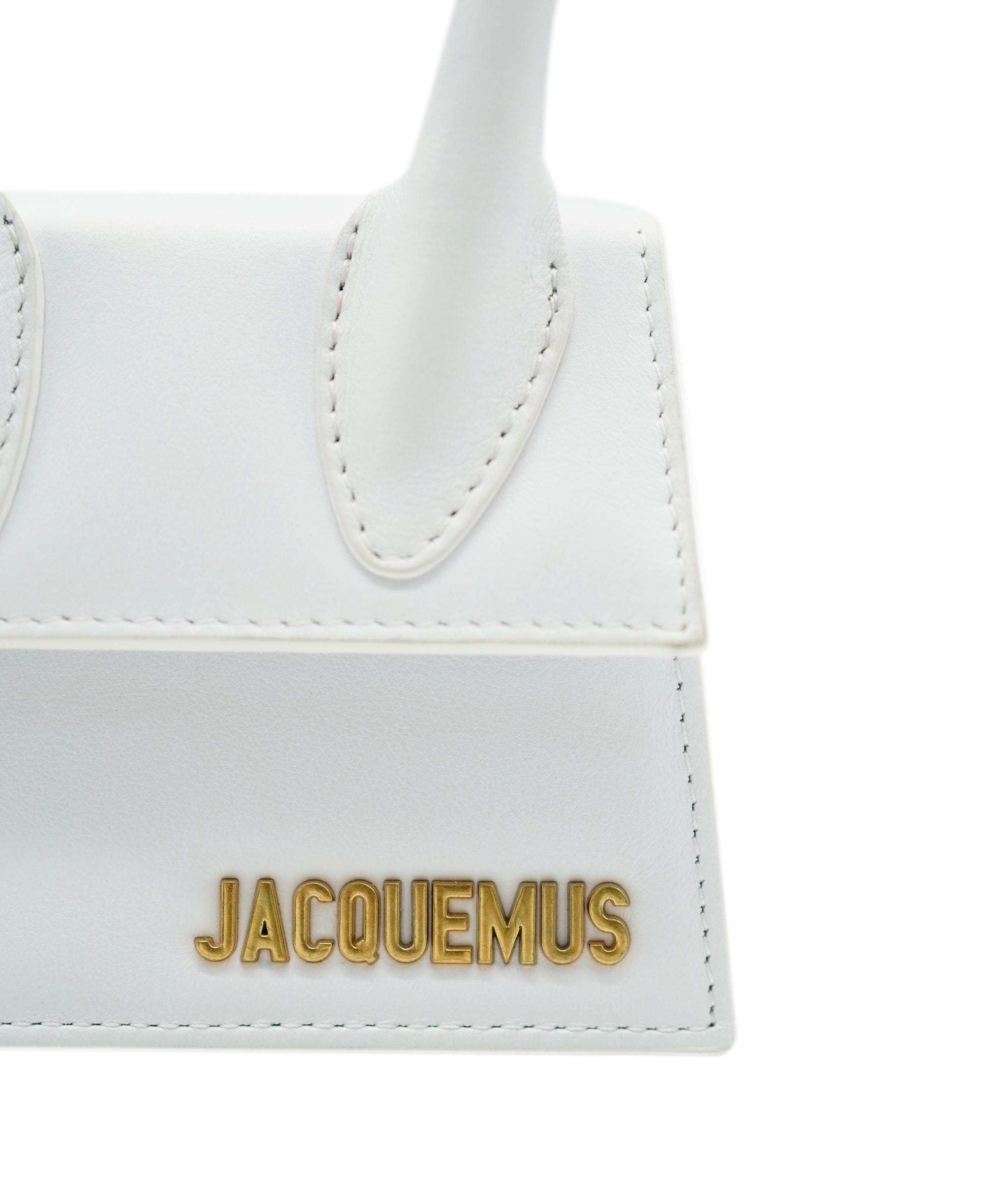 LuxuryPromise white jacquemus chiquito mini  AVL1169