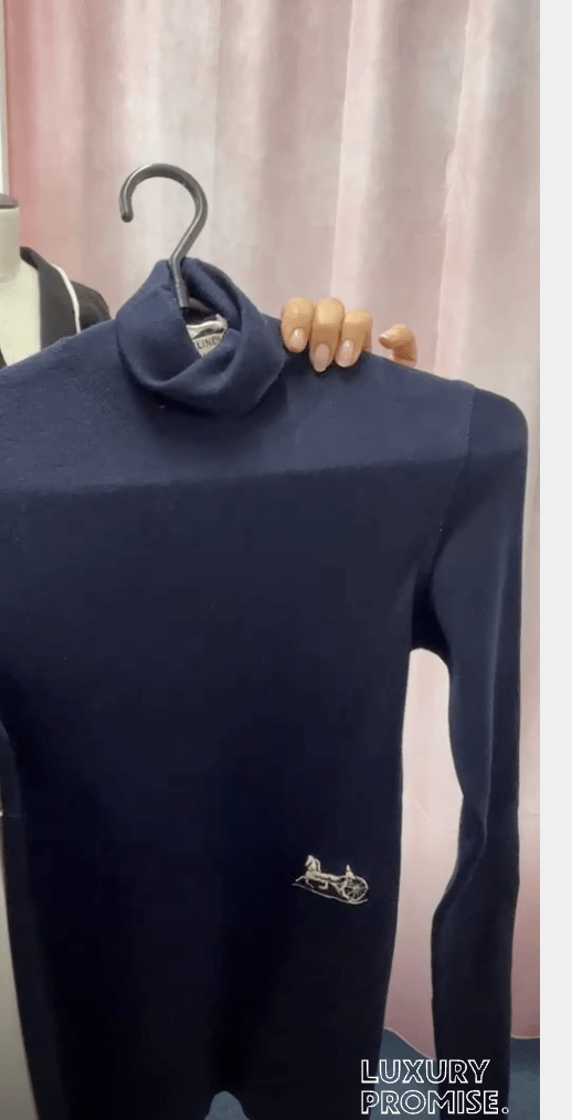 LuxuryPromise Celine Turtleneck Navy ASC63