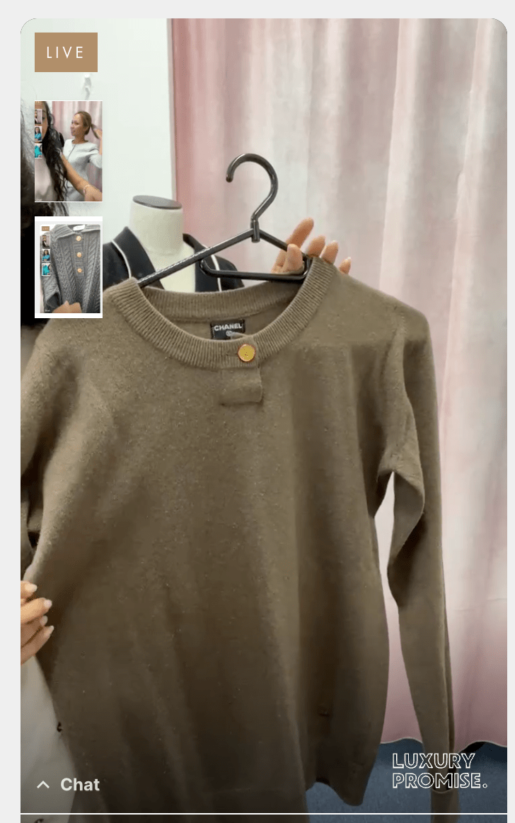 LuxuryPromise Chanel Long Sleeve Brown ASC80