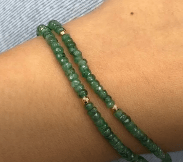 LuxuryPromise EMERALD BRACLET AVCRG07