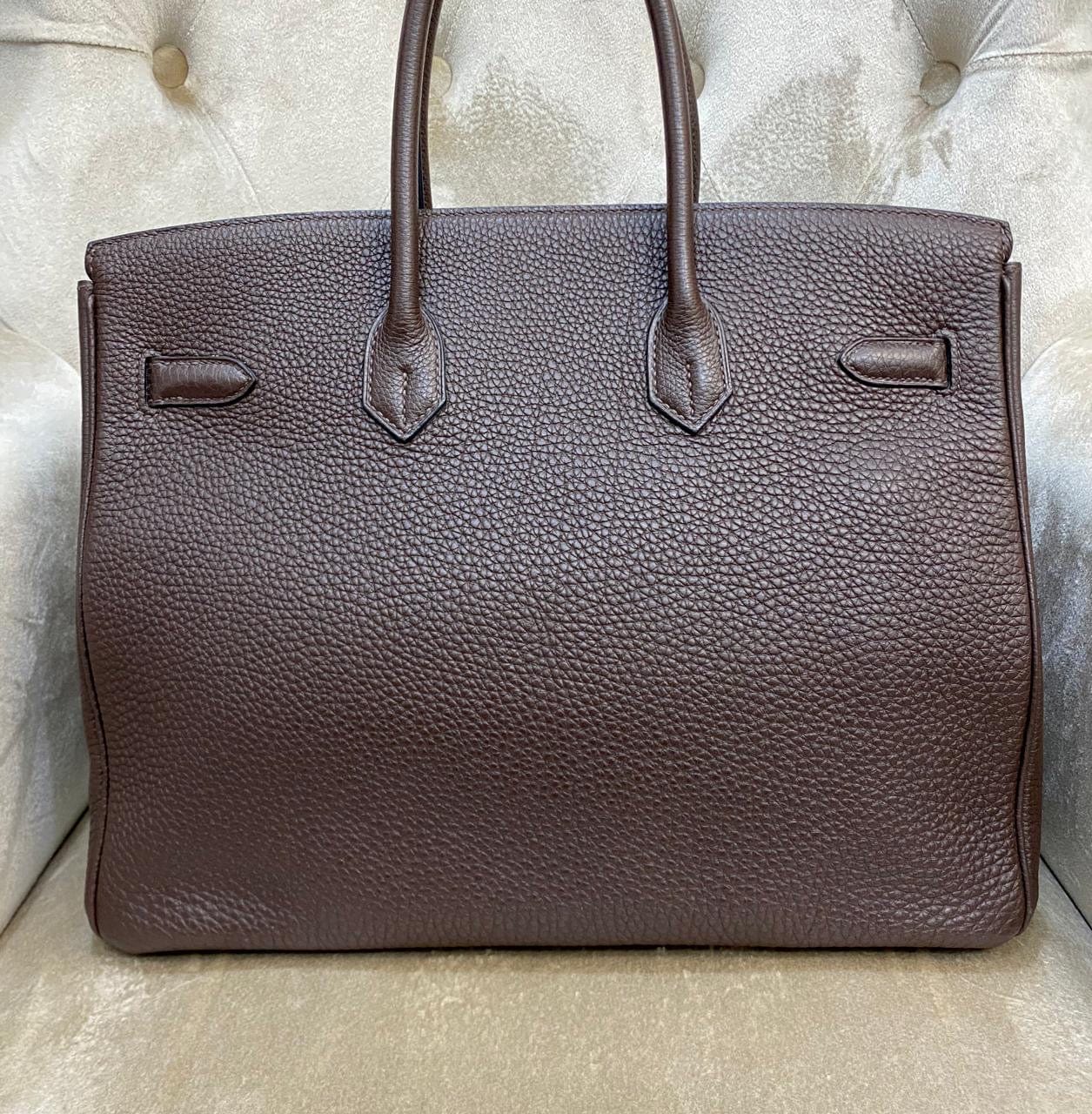 LuxuryPromise Hermes birkin 35 chocolate singapore