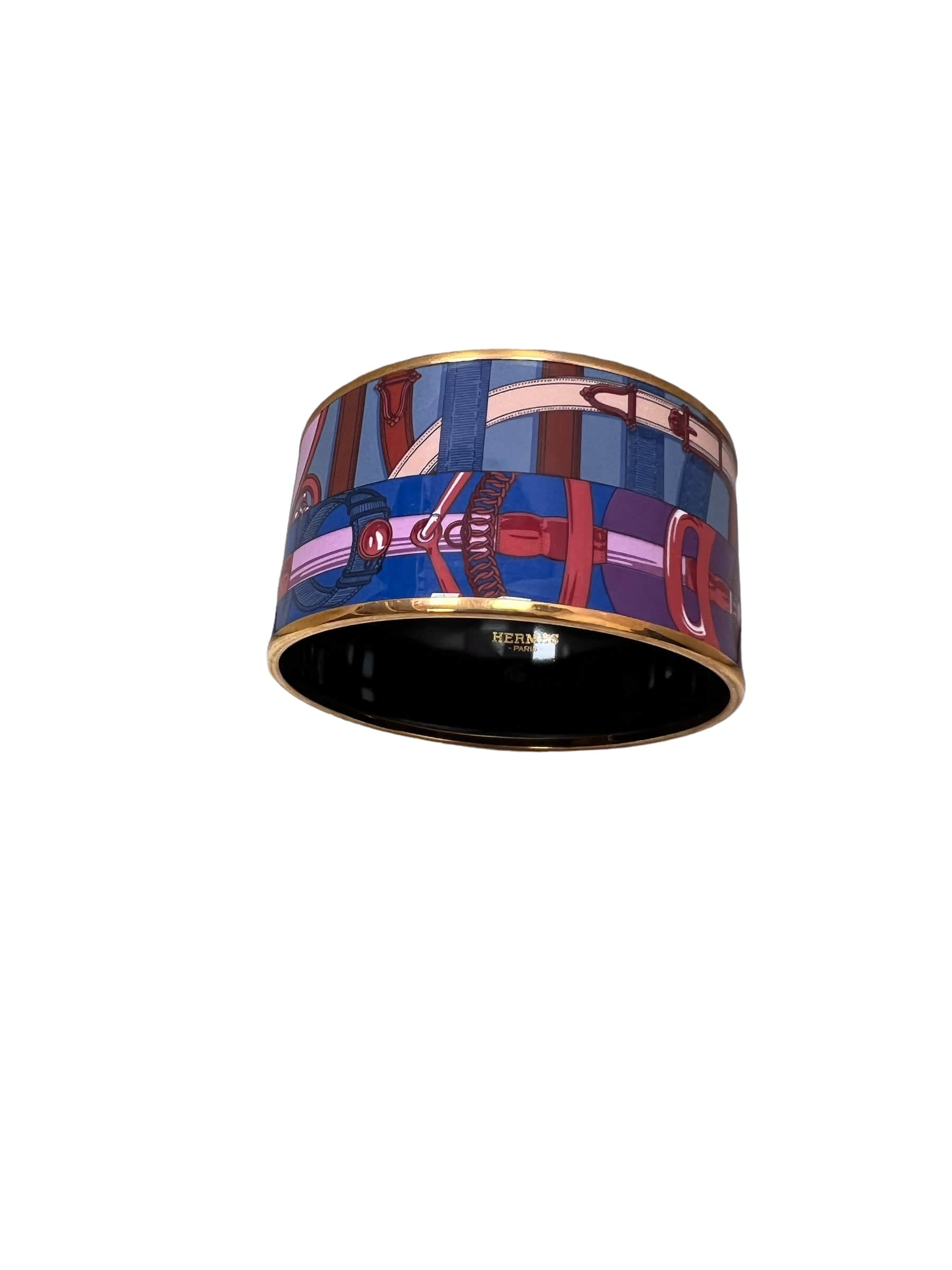 LuxuryPromise Hermes Wide Enamel Bracelet SYCE001