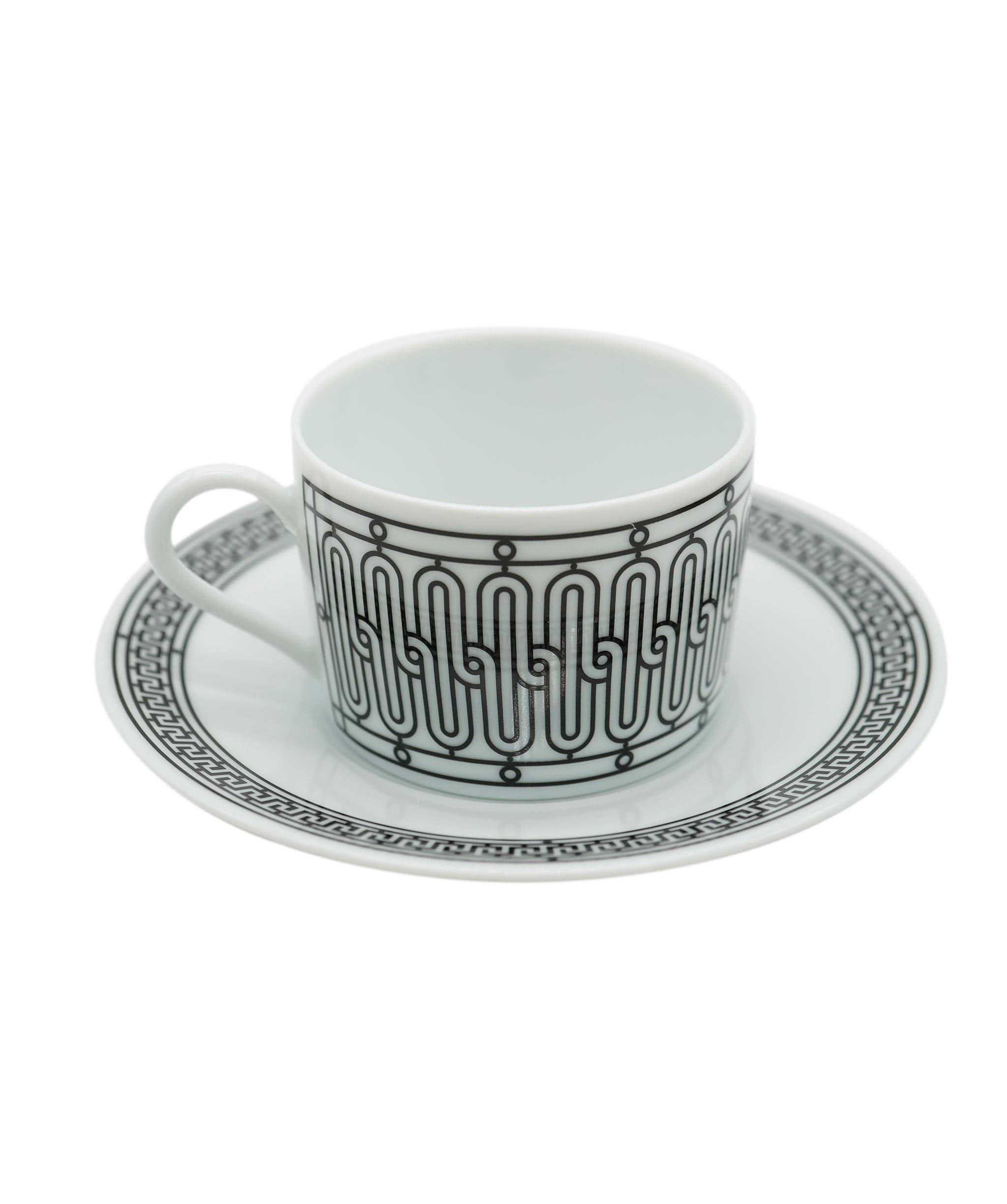 LuxuryPromise H Deco Tea Cup And Saucer – Set Of 2