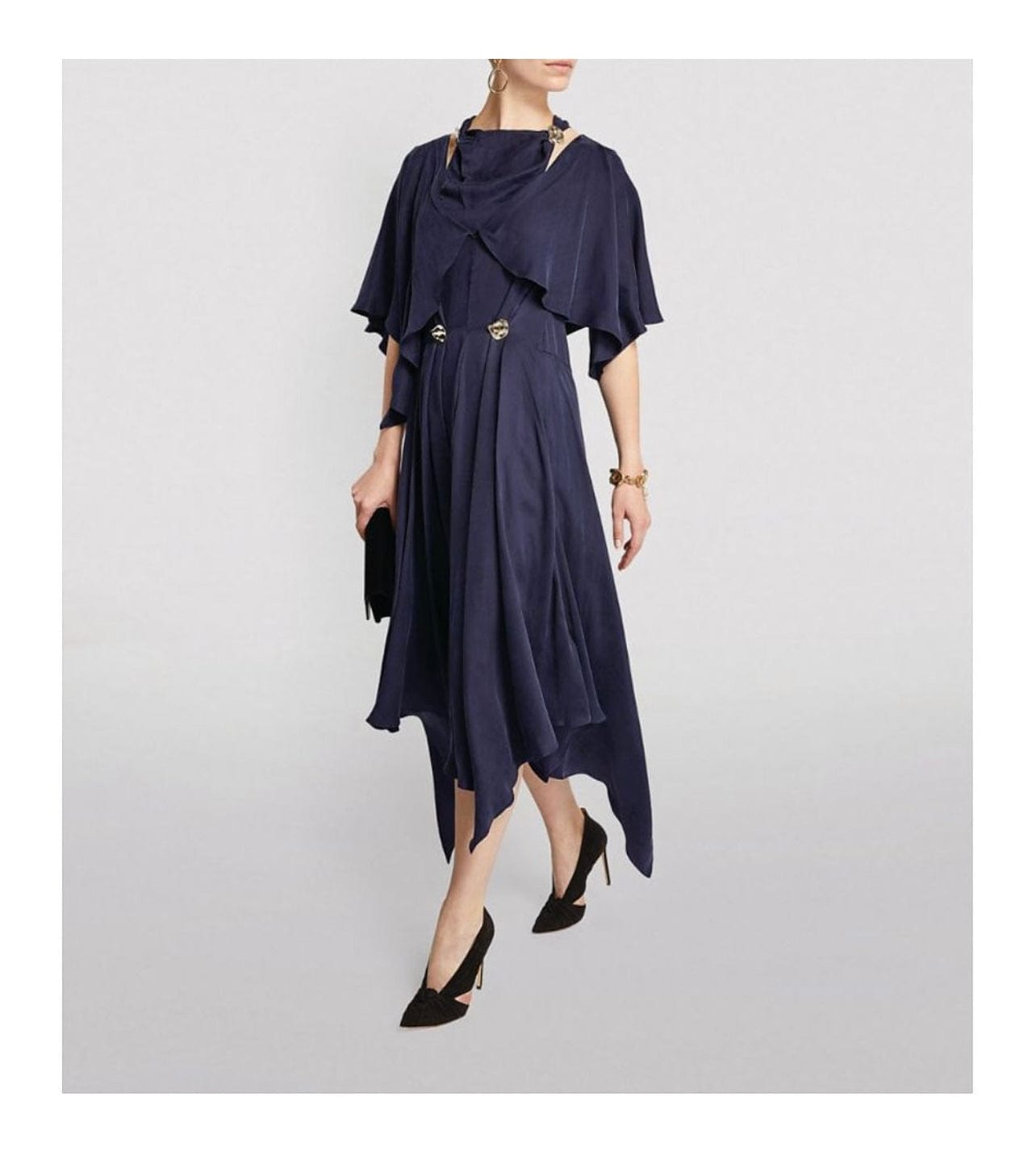 LuxuryPromise JW Anderson Draped Cape Dress