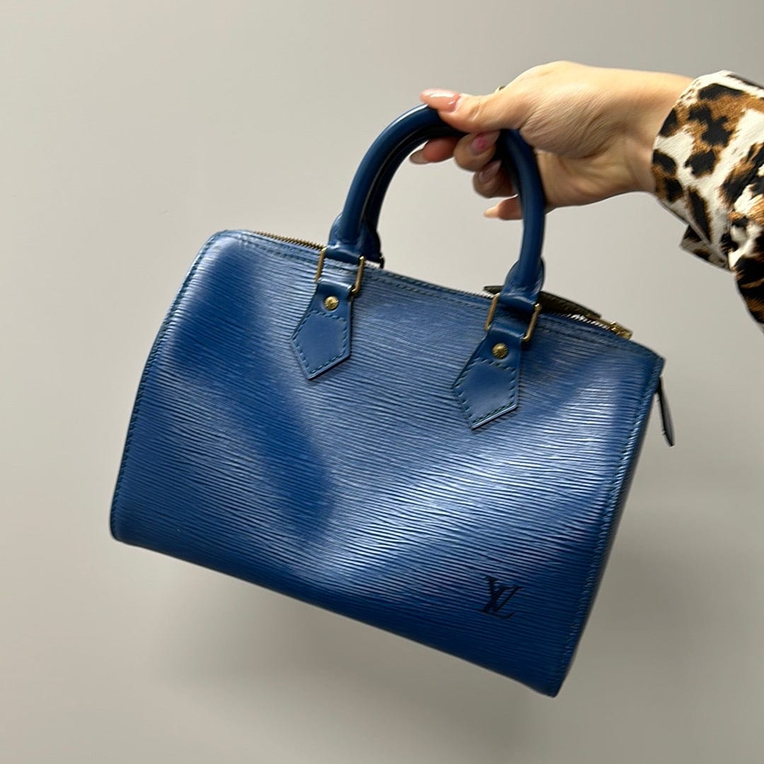 LuxuryPromise LOUIS VUITTON	Epi Speedy 25 Blue	M43005 1B0510J36CQ