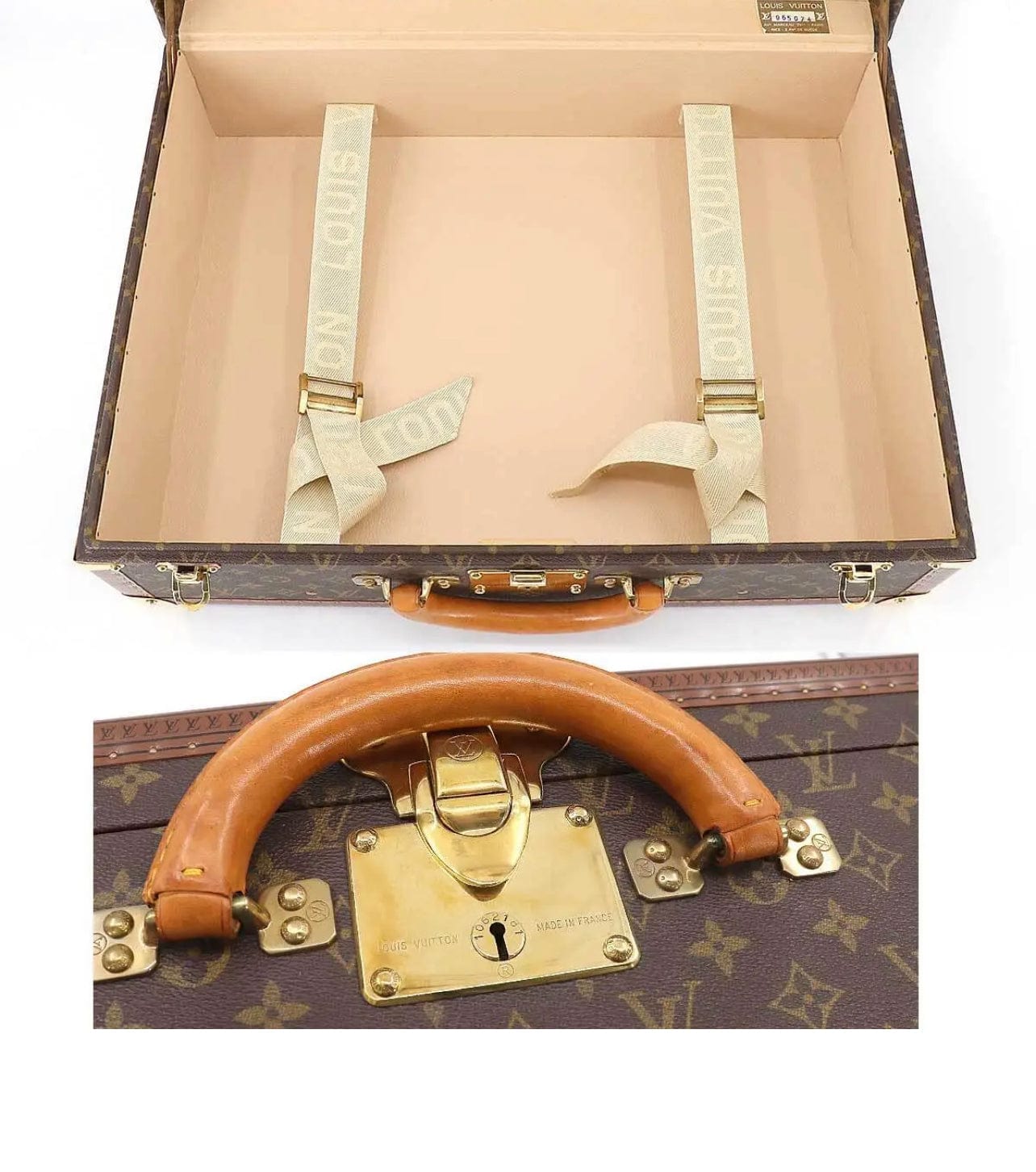 LuxuryPromise LOUIS VUITTON Monogram Bilstein 55 Trunk Case Luggage Travel