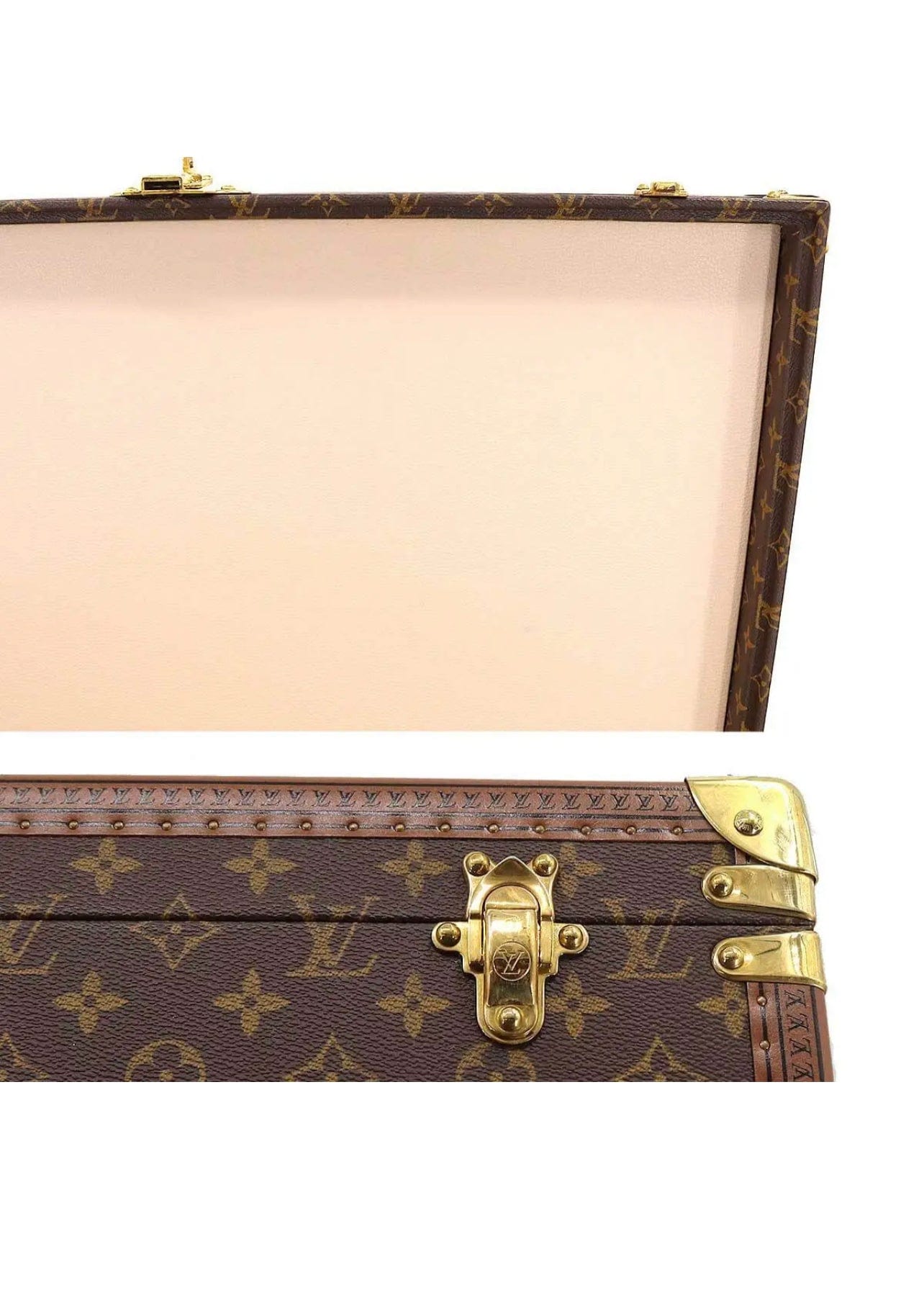 LuxuryPromise LOUIS VUITTON Monogram Bilstein 65 Trunk Case Luggage Travel