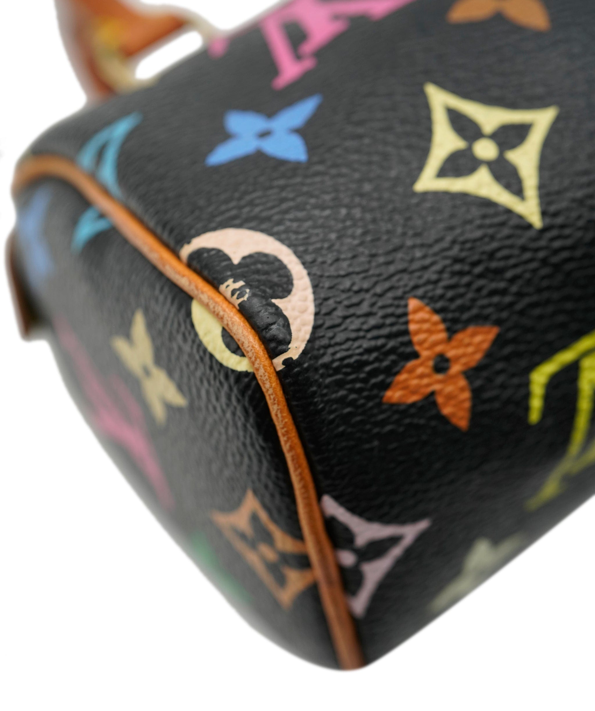 LuxuryPromise Louis Vuitton Nano Speedy Vintage Murakami Black Multi Monogram