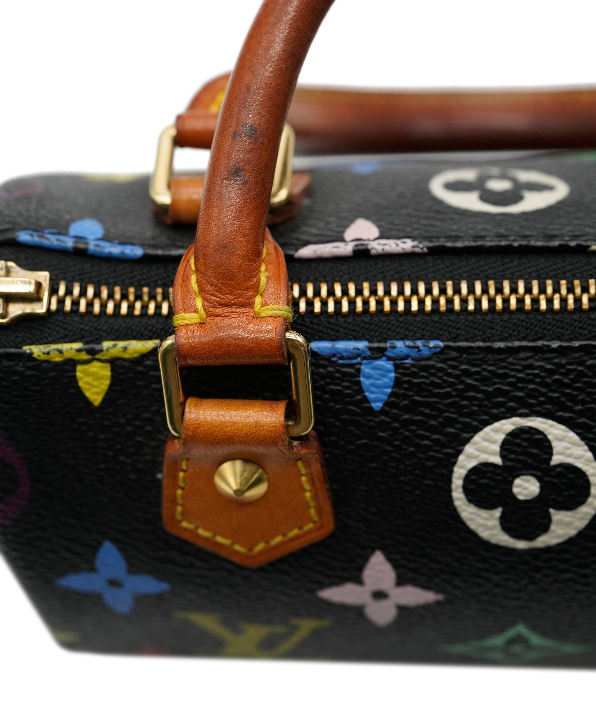 LuxuryPromise Louis Vuitton Nano Speedy Vintage Murakami Black Multi Monogram