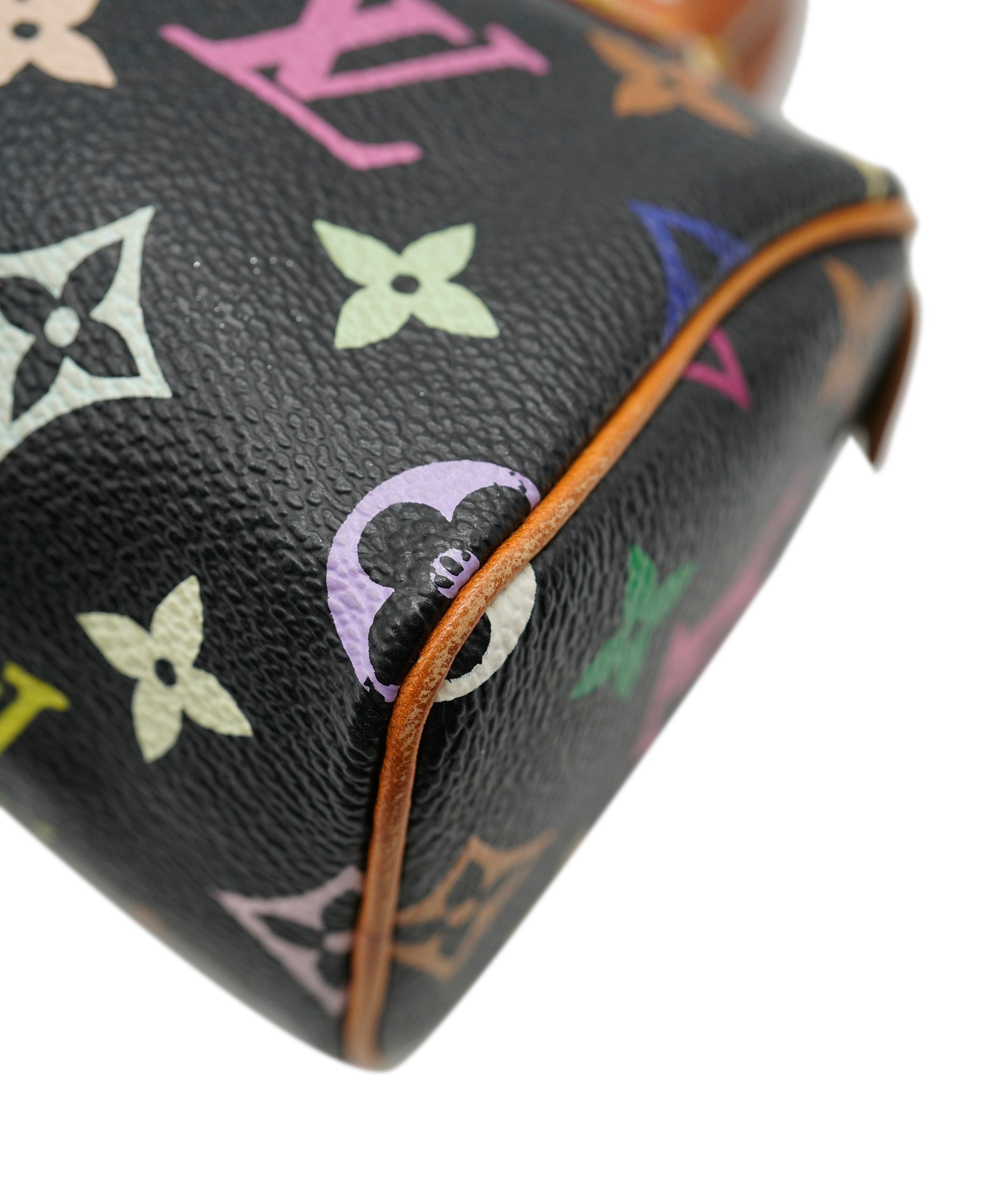 LuxuryPromise Louis Vuitton Nano Speedy Vintage Murakami Black Multi Monogram