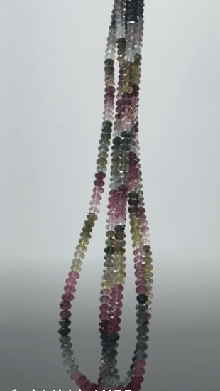 LuxuryPromise MIX TOURMALINE NECKLACE AVCRG04