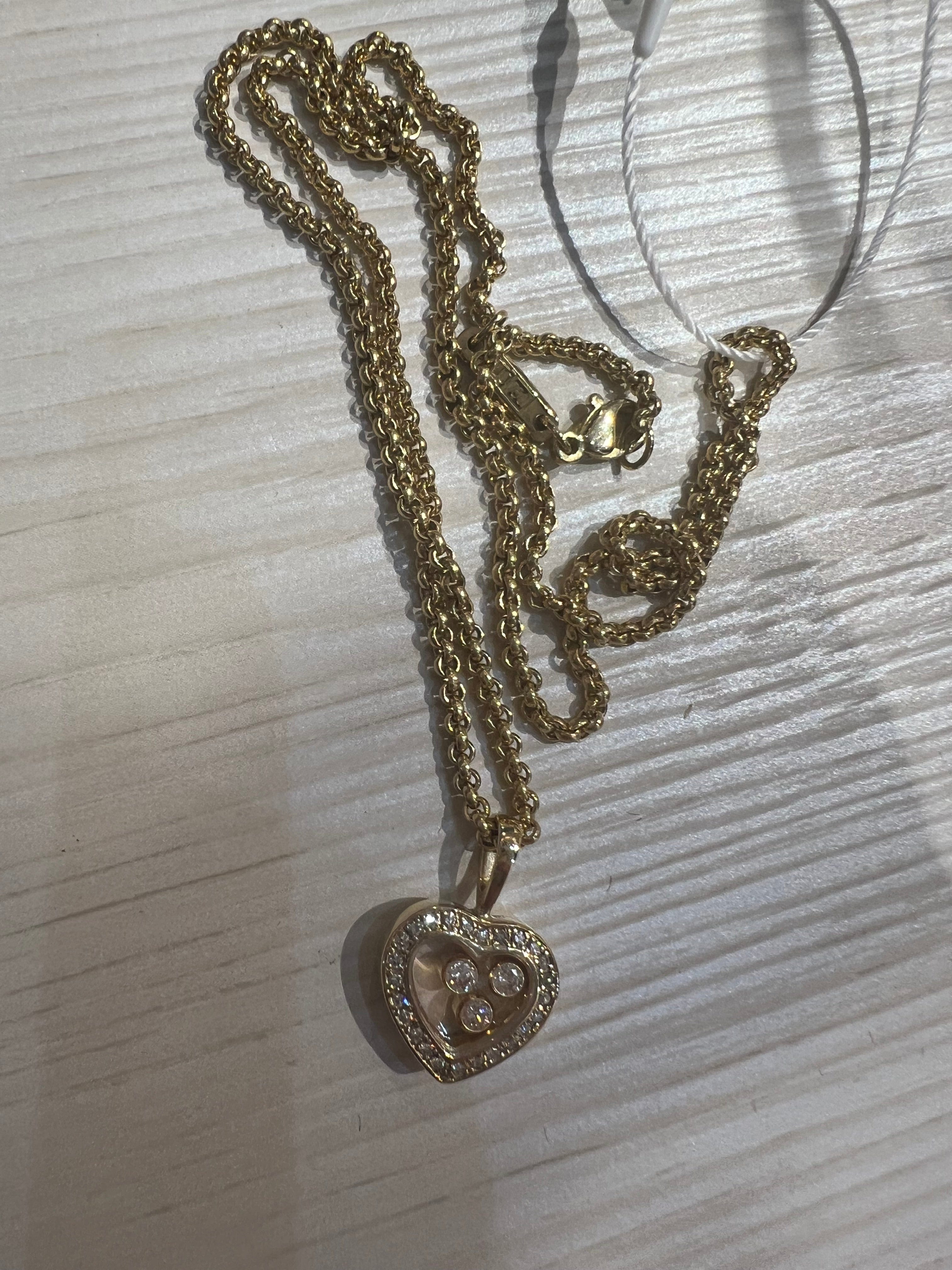 LuxuryPromise Yellow Gold Chopard necklace