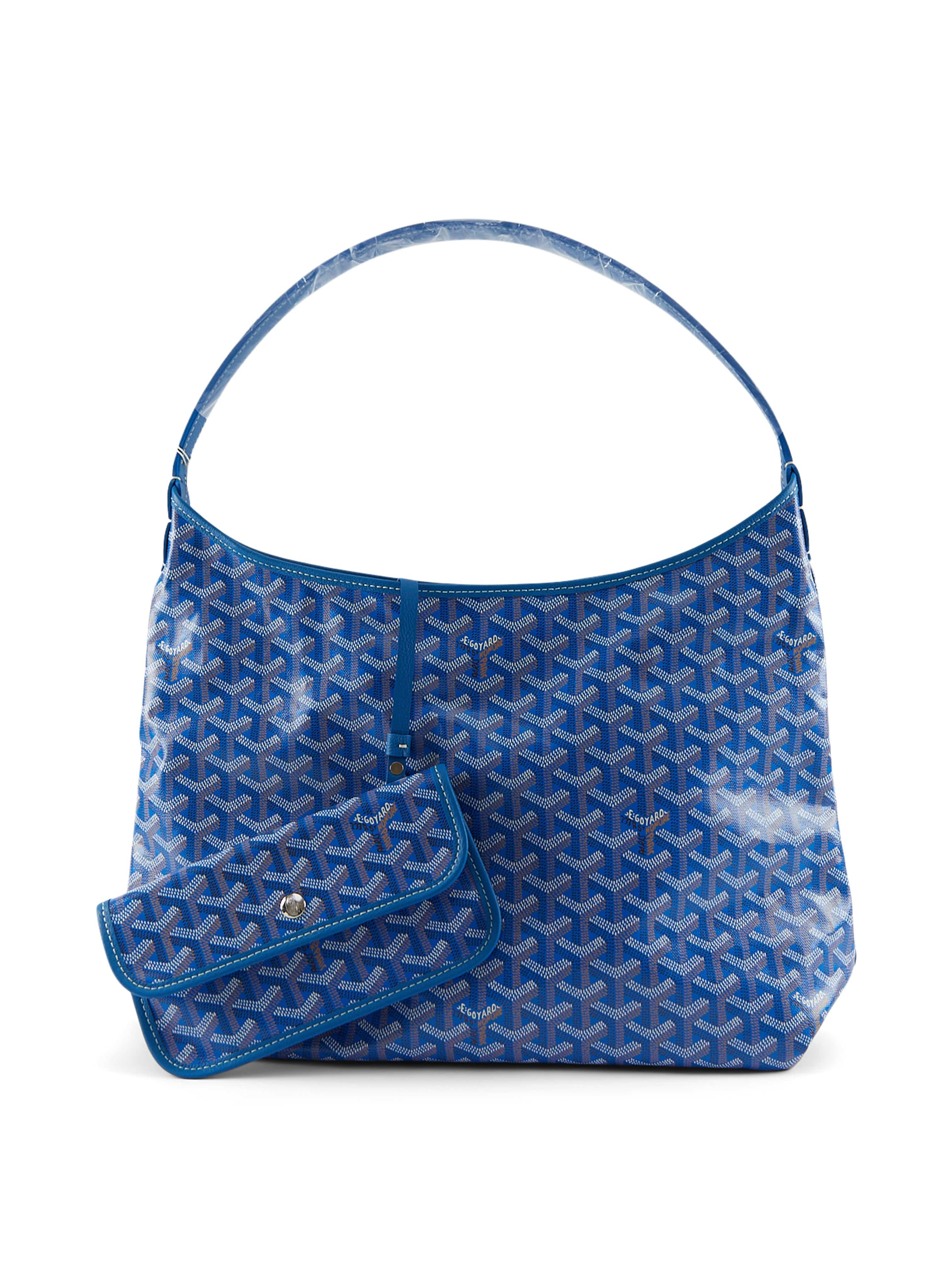 LuxuryVault GOYARD Bohème Hobo Bag in Sky Blue