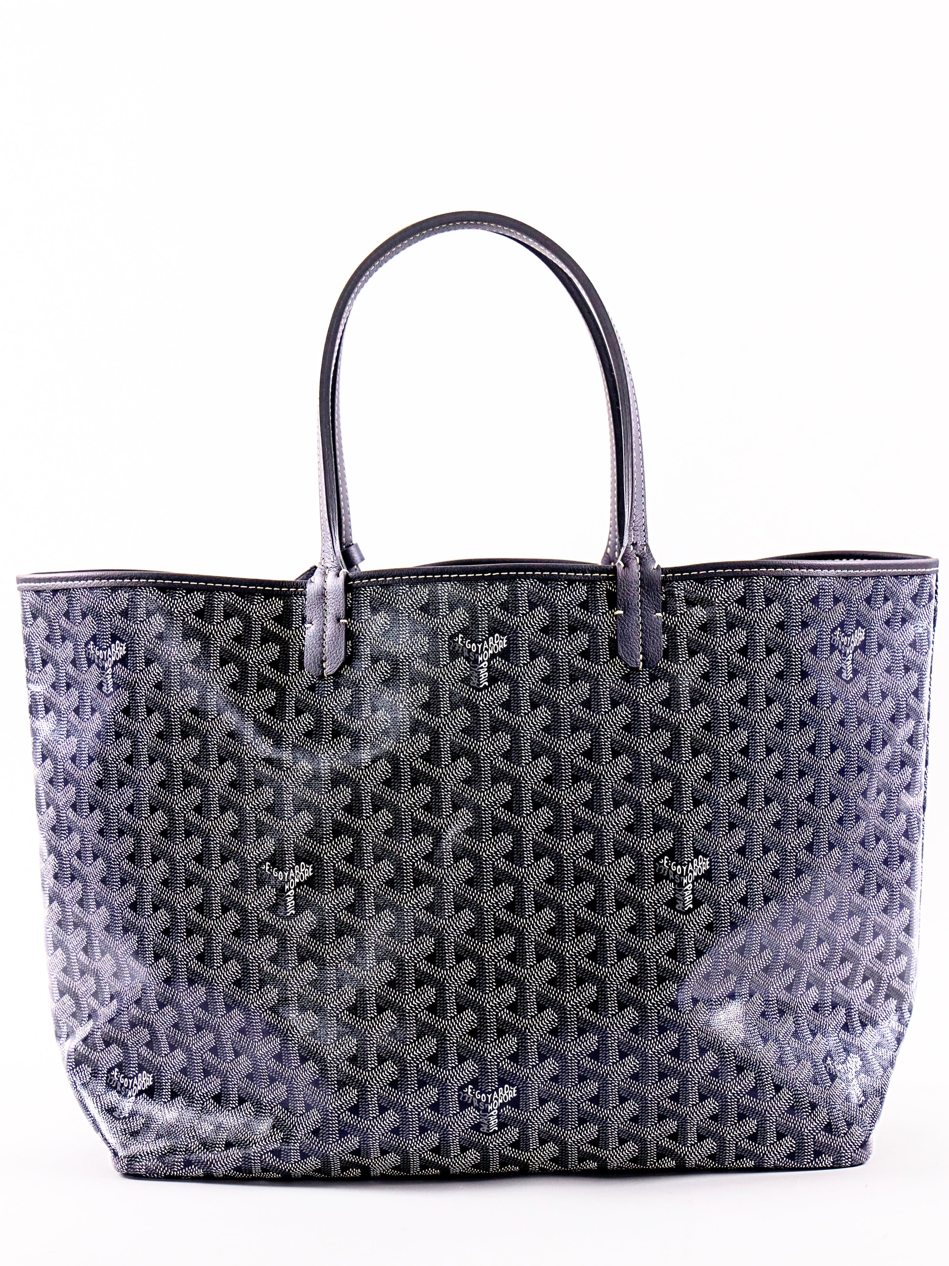 LuxuryVault GOYARD Saint Louis PM Bag in Grey