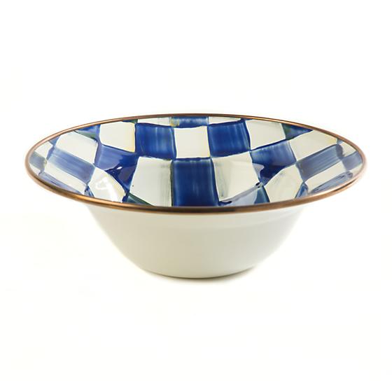 Mac Kenzie-Childs Royal Check Breakfast Bowl AGC1506