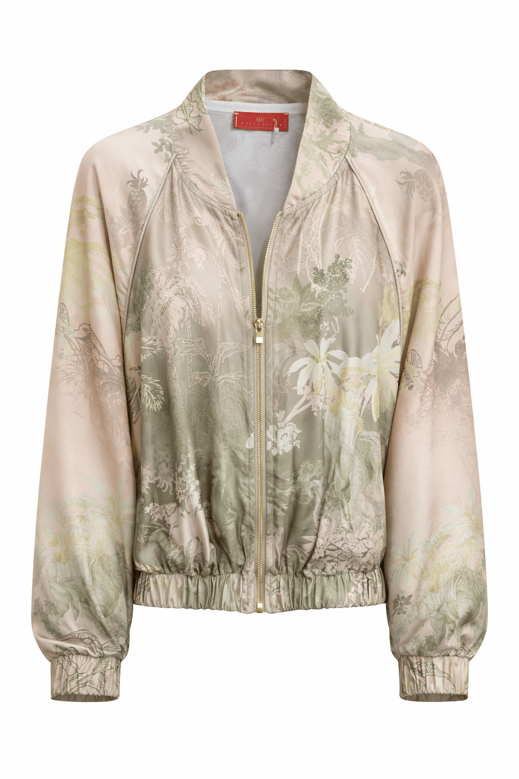 Maison Clad BOMBER CAPE ELEPHANT OLIVE GRADIENT MCL00671