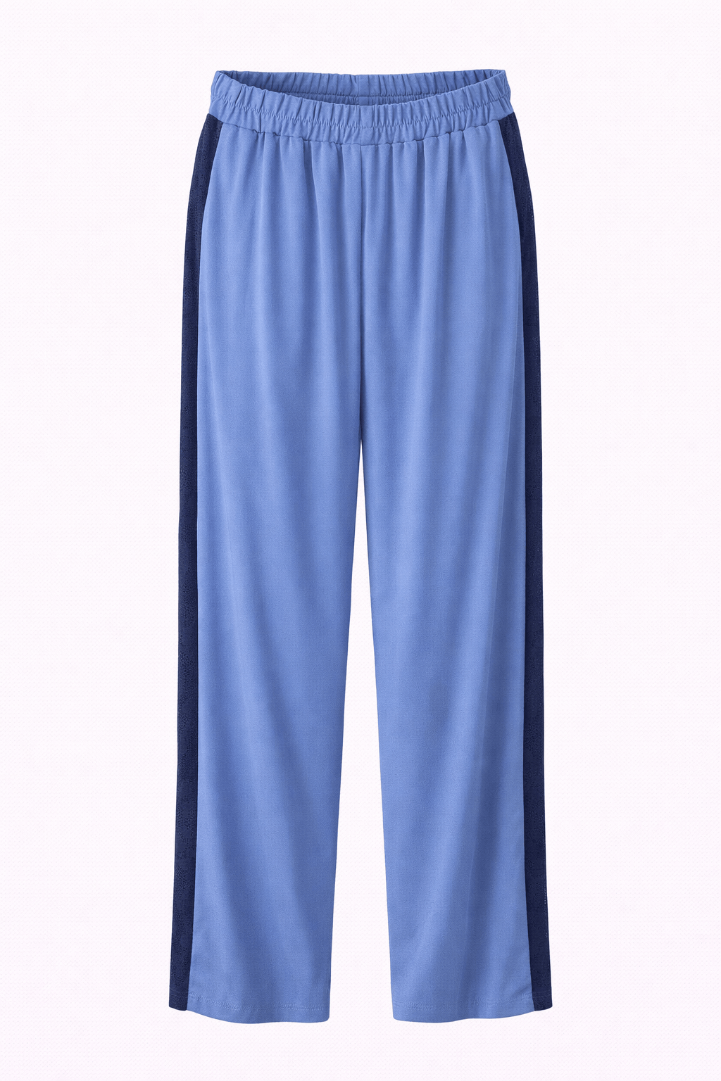 Maison Clad TROUSER COTTON BLUE SIDE LACE BAND MCL00463
